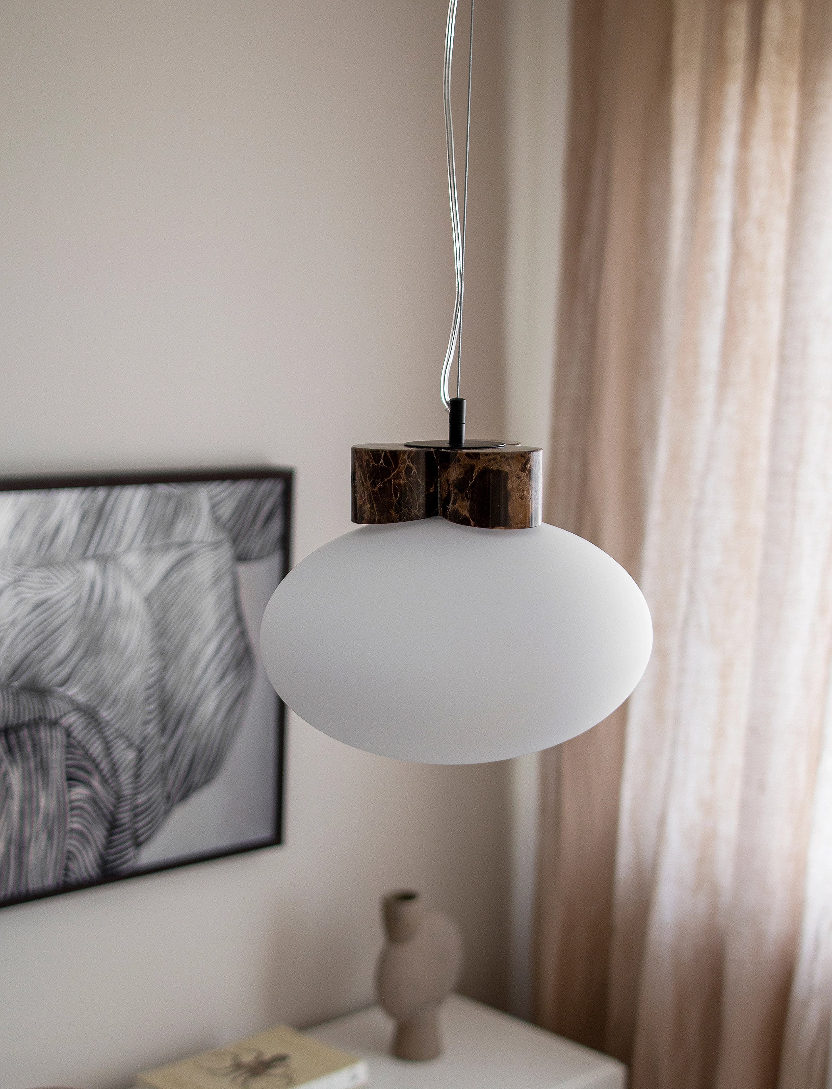 Globen Lighting - Pendant Mammut 30 - pendellampen - brown - 2
