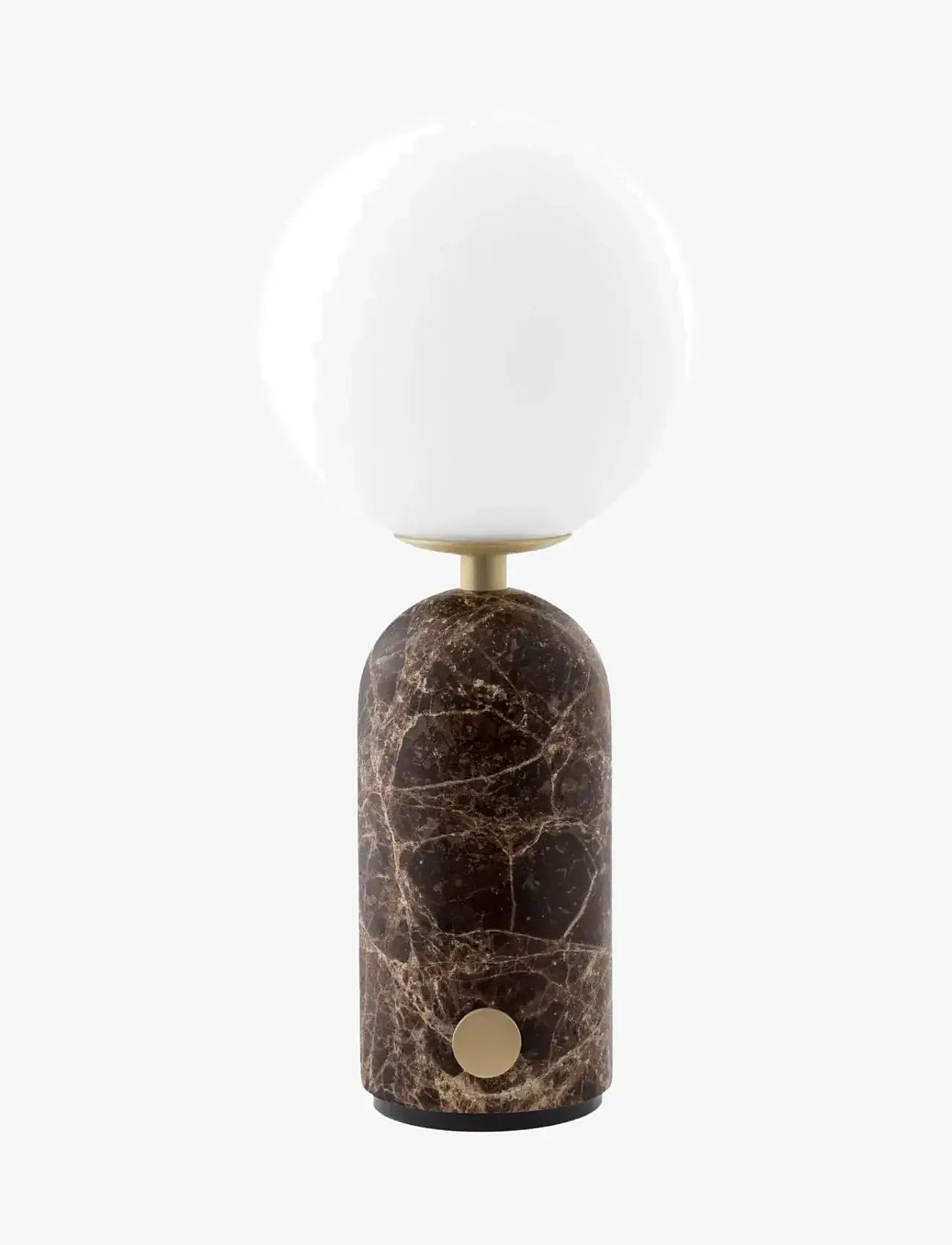 Globen Lighting - Portable table lamp Torrano Brown marble - mobile lampen - brown marble - 1