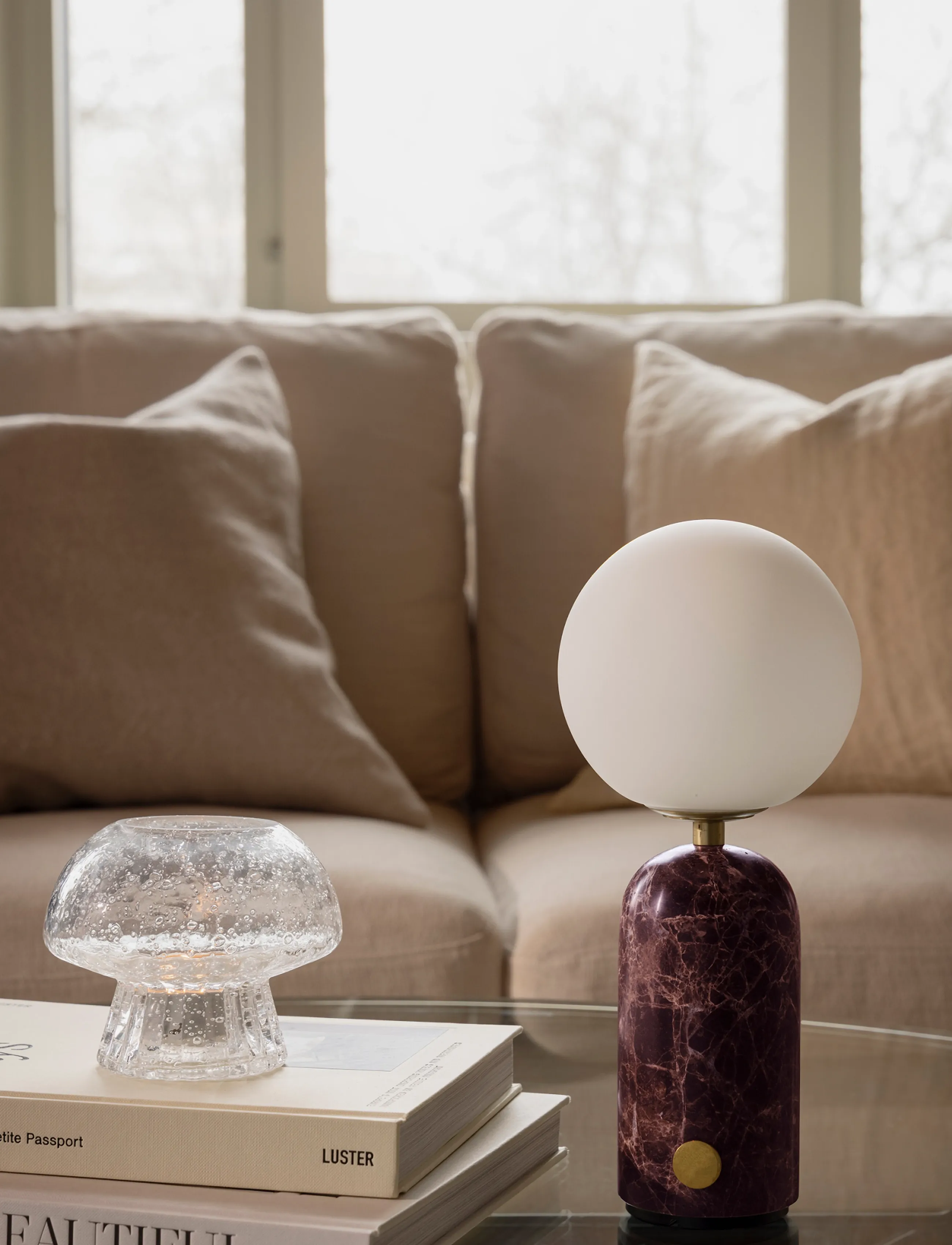 Globen Lighting - Portable table lamp Torrano Rosso levanto - rosso levanto - 5