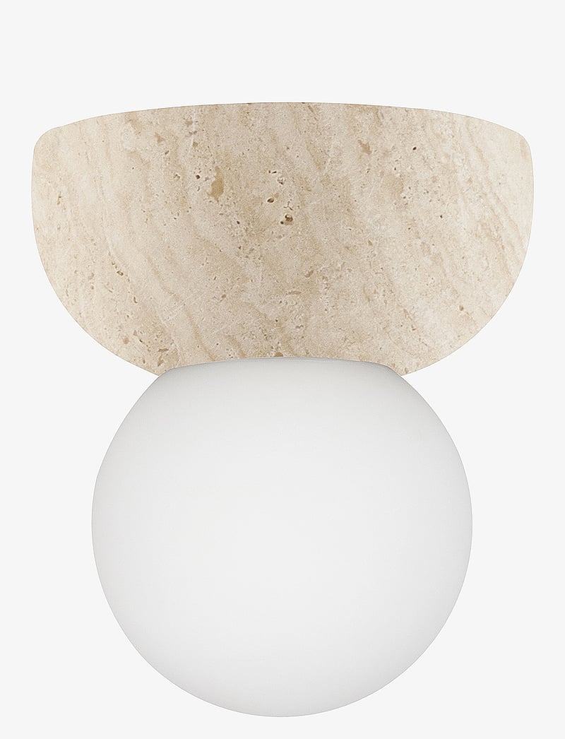 Globen Lighting - Wall lamp/ceiling lamp Torrano 13 IP44 Dark green marble - osta hinna alusel - beige - 2