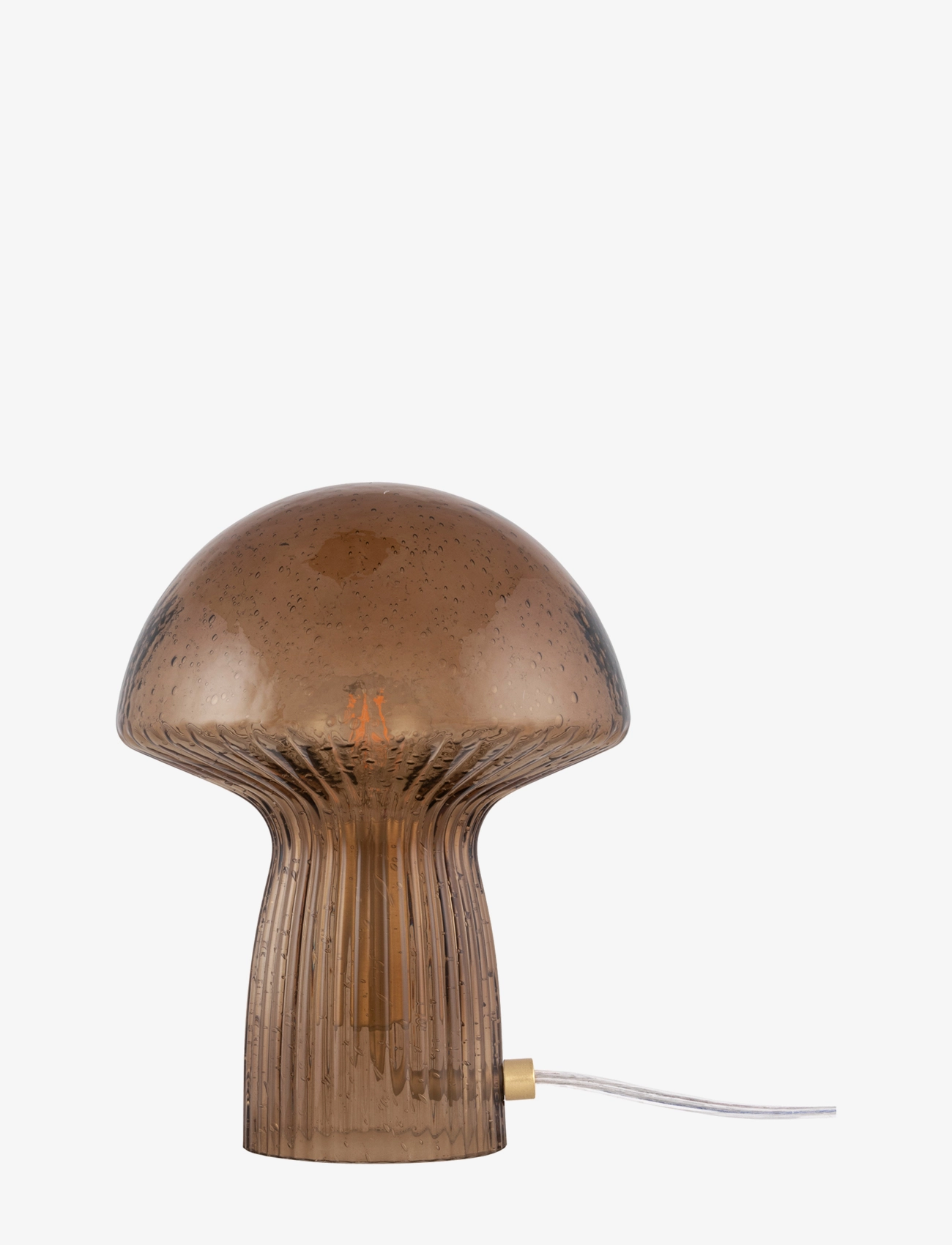 Globen Lighting Bordlampe Fungo 16 Special Edition, Bordlampe, Brun, Str: 20X16CM