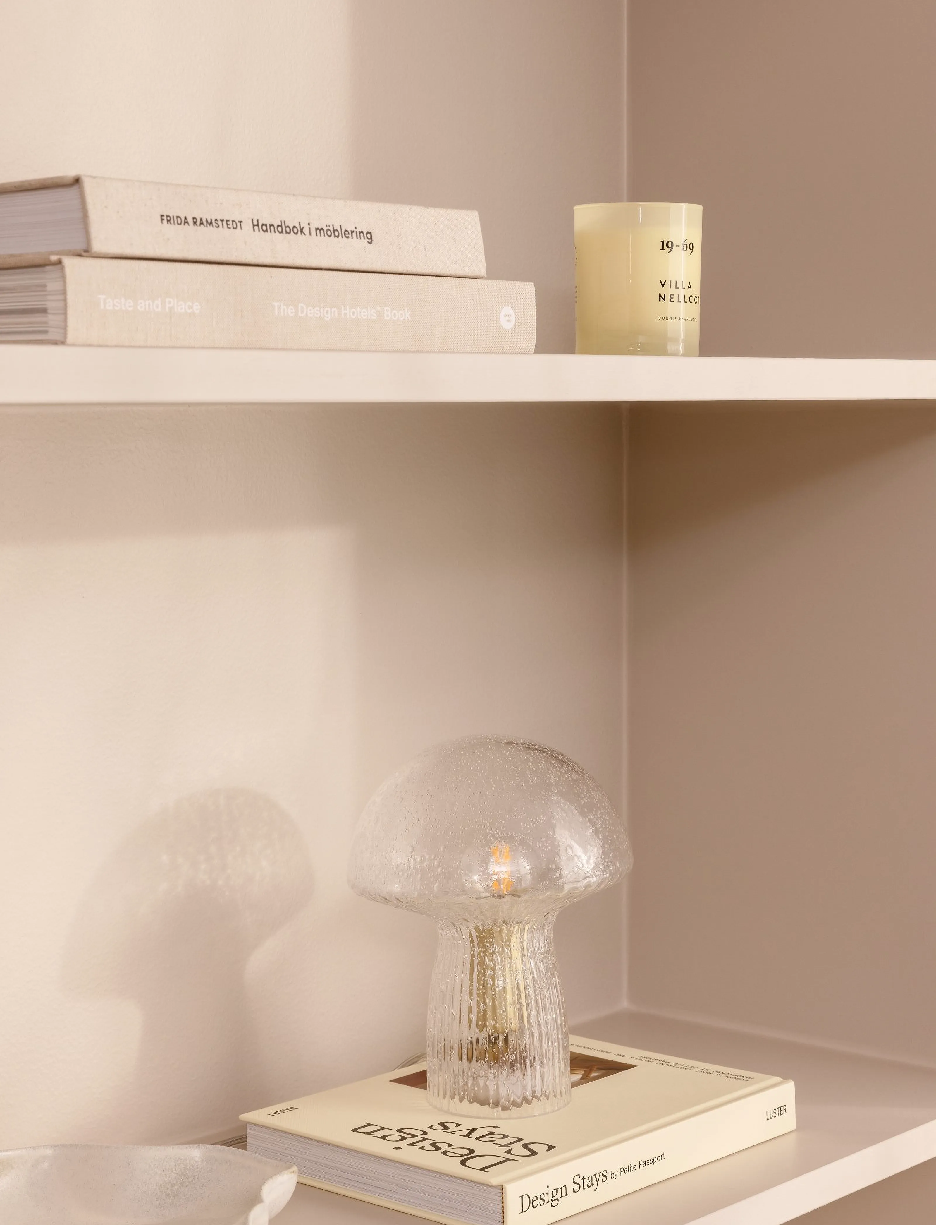 Globen Lighting Bordlampe Fungo 16 Special Edition, 20X16 cm, Nude, Lamper > Bordlamper, Unisex