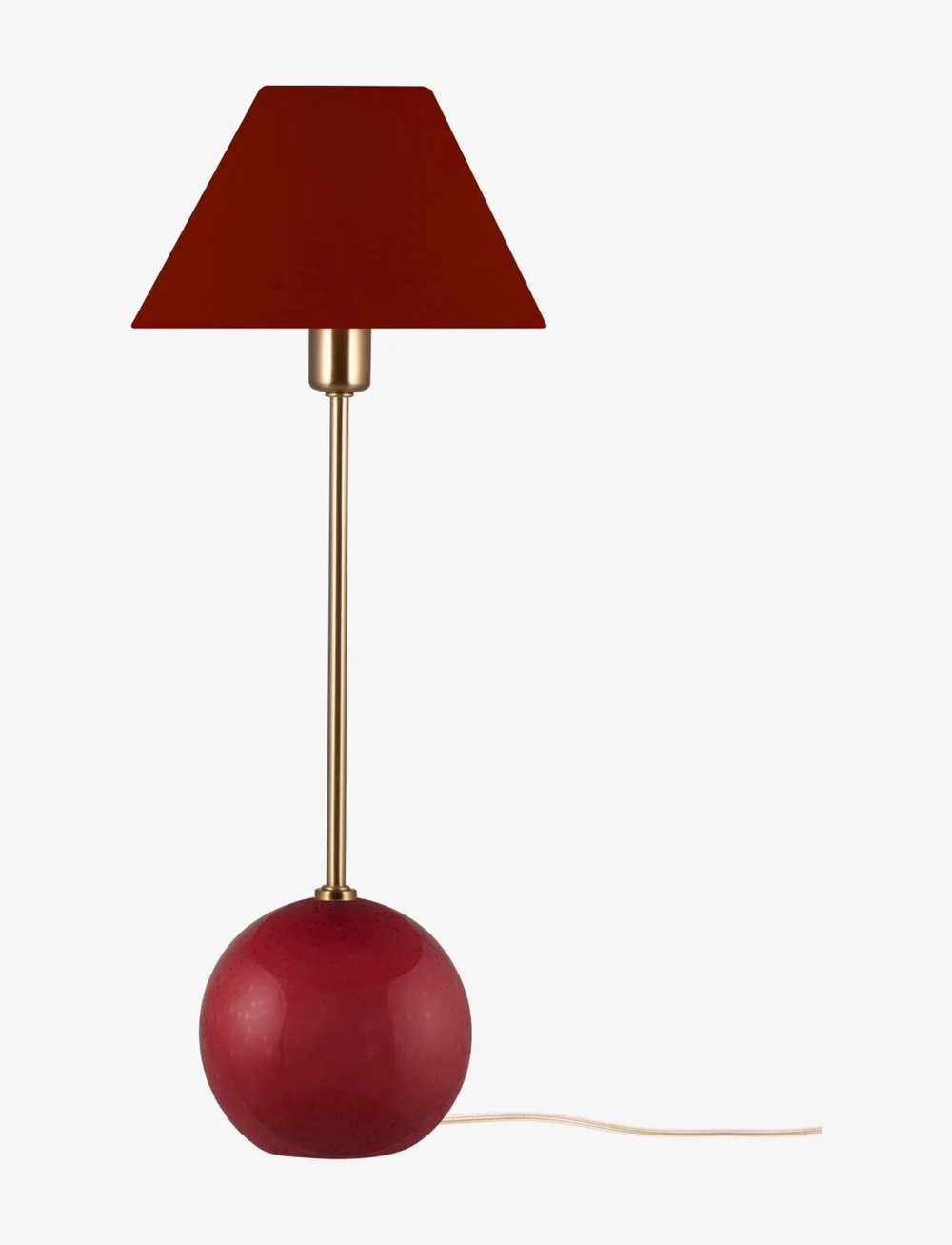 Globen Lighting - Table Lamp Iris 20 Dove Blue - schreibtisch- & tischlampen - burgundy - 0