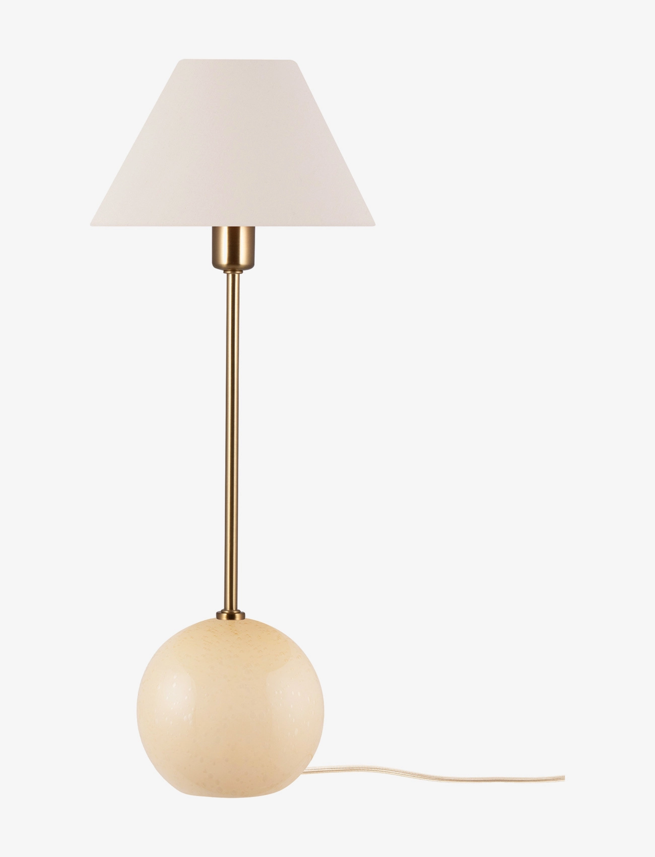 Globen Lighting Table Lamp Iris 20 Cream, Bordlampe, Creme, Str: H51CM