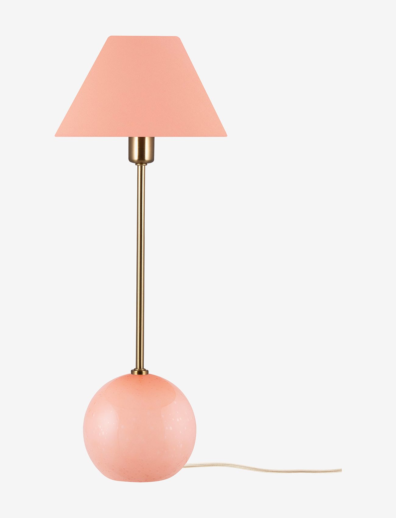Globen Lighting - Table Lamp Iris 20 Cream - schreibtisch- & tischlampen - pink - 1