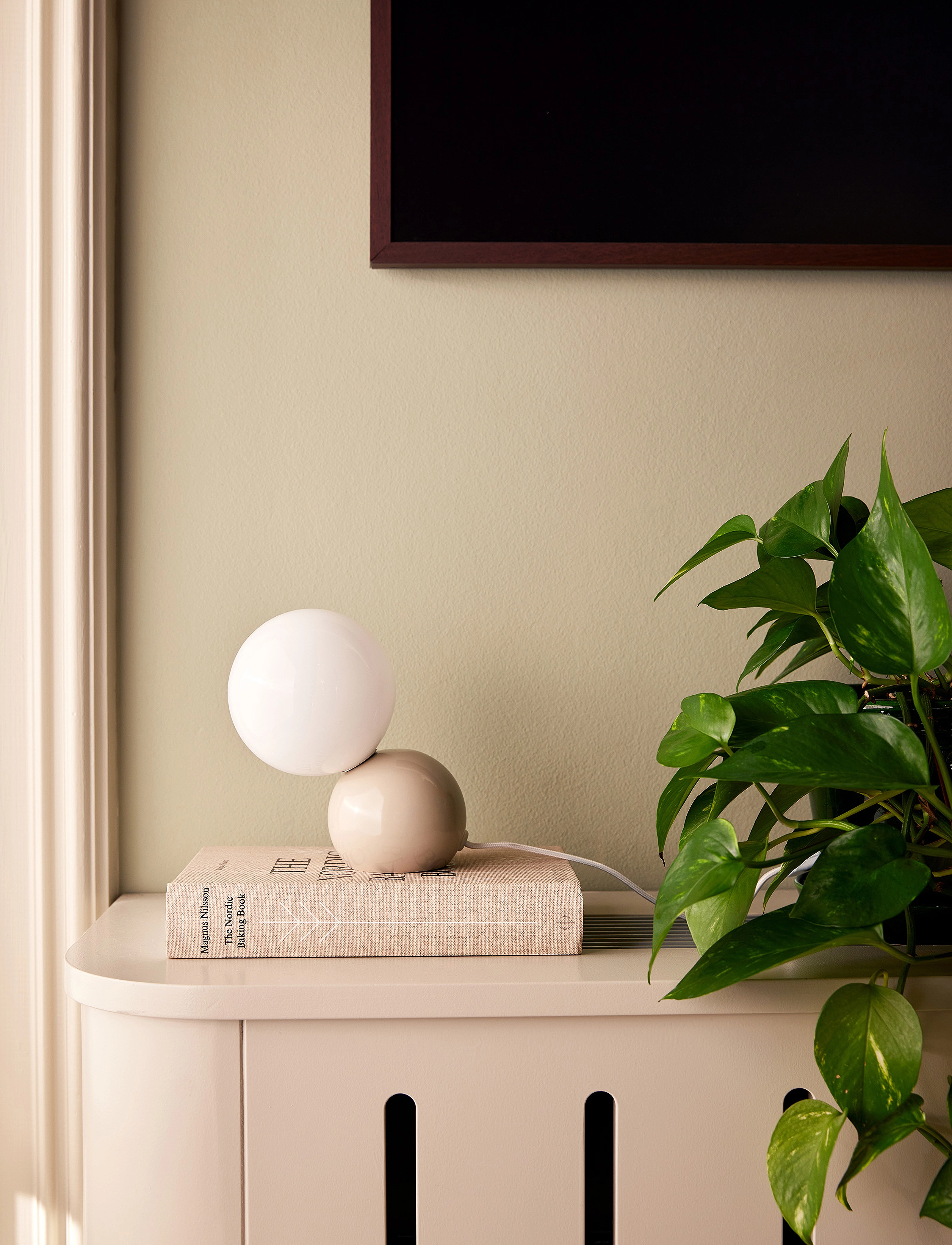Globen Lighting - Table Lamp/Wall lamp Ripley Black - beige - 2