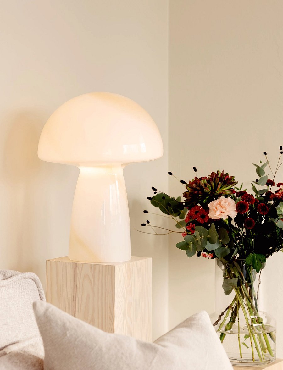 Globen Lighting - Table lamp Fungo 30 - schreibtisch- & tischlampen - beige - 2