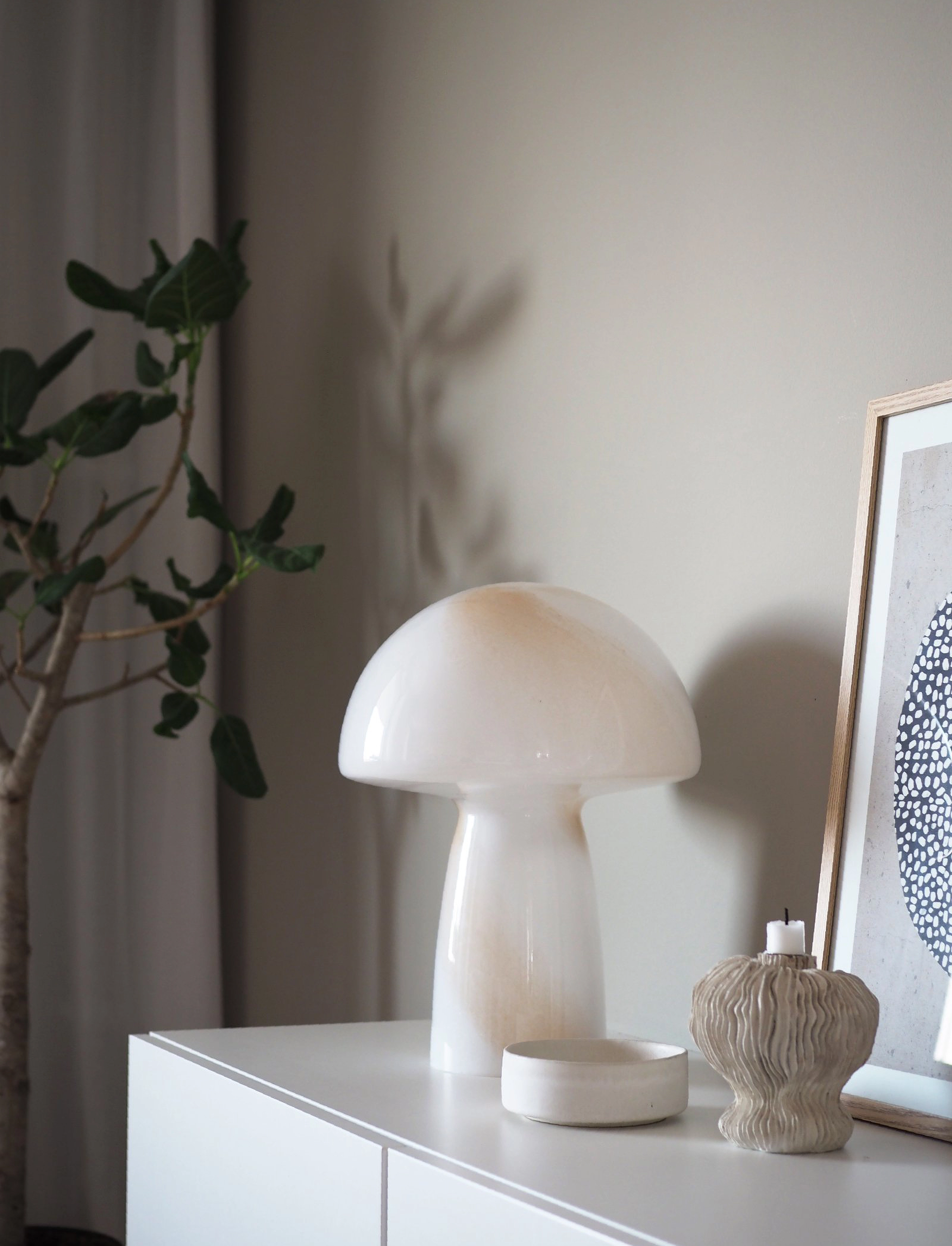Globen Lighting - Table Lamp Fungo 30 Special Edition - vinduslamper - beige - 4