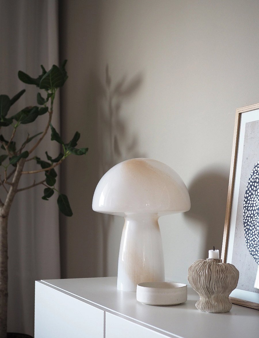 Globen Lighting - Table lamp Fungo 30 - schreibtisch- & tischlampen - beige - 4