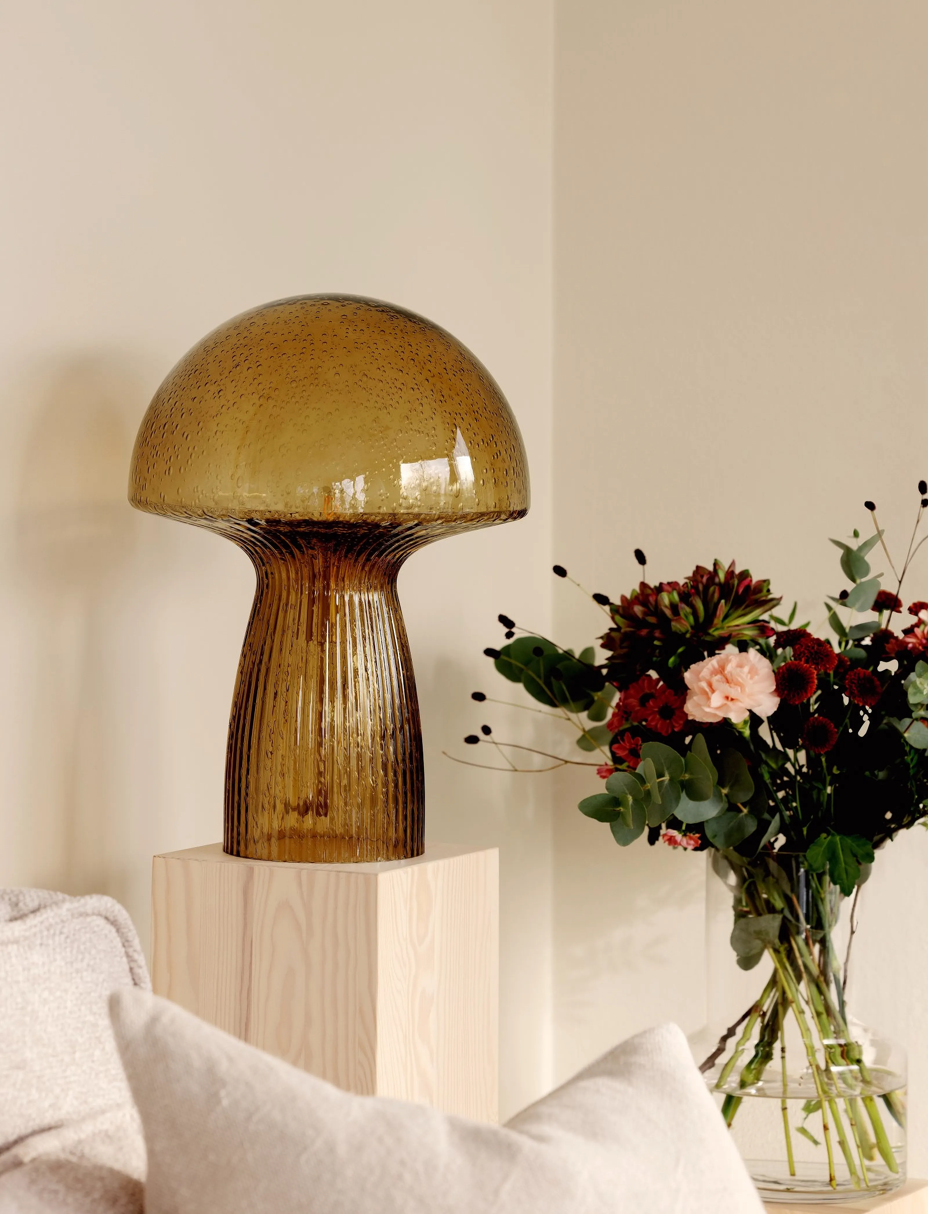 Globen Lighting Bordlampe Fungo 30 Special Edition, One Size, Brown, Lamper > Bordlamper, Unisex