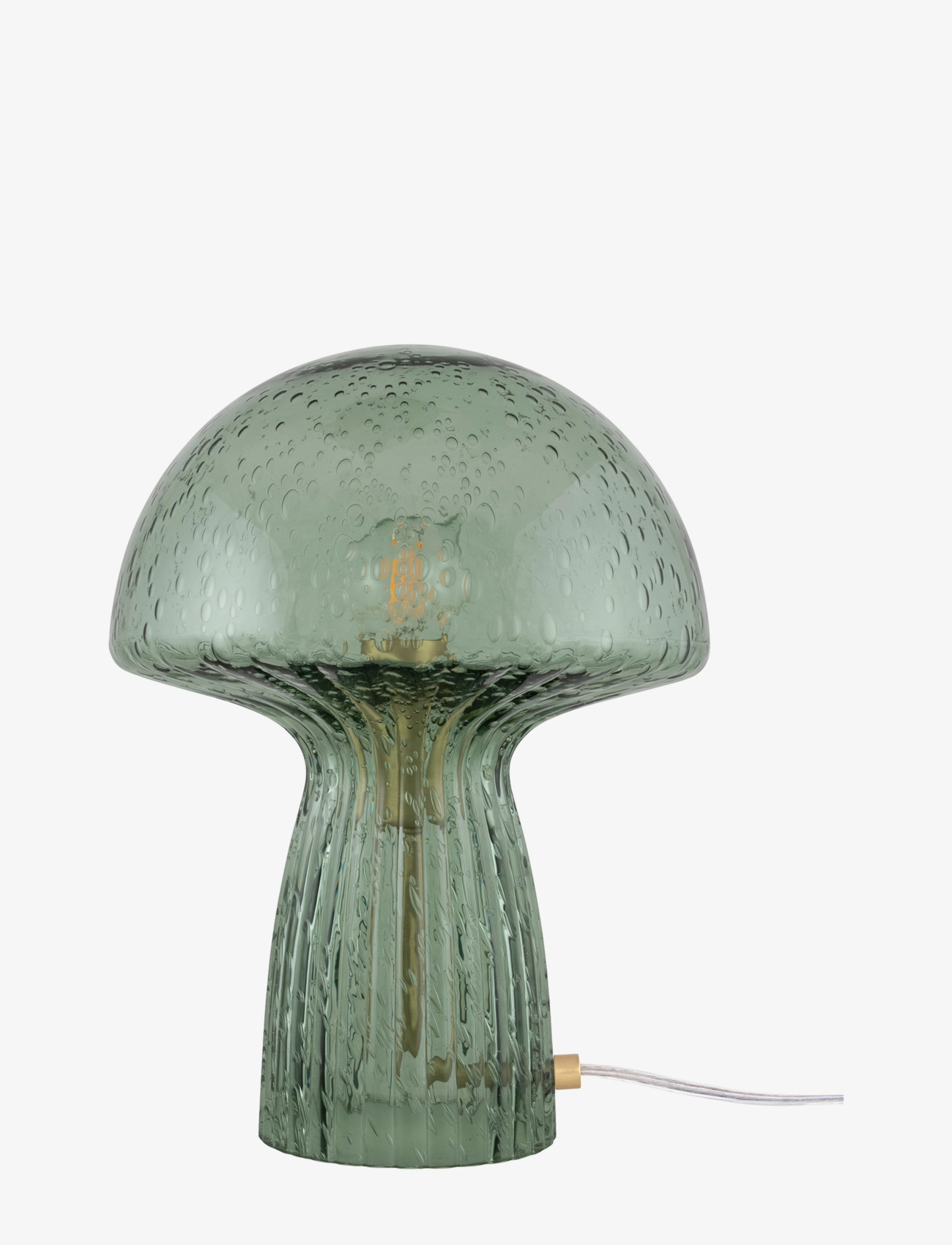 Globen Lighting Bordlampe Fungo 22, Bordlampe, Grøn, Str: 30X22CM