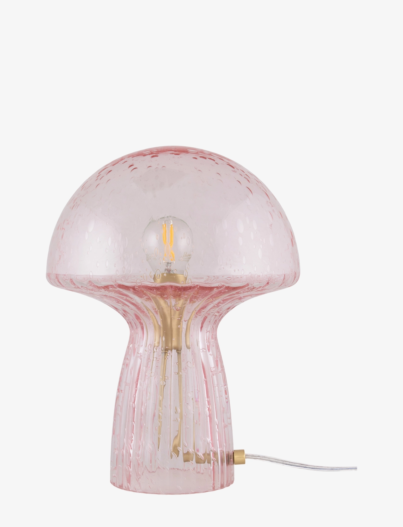 Globen Lighting Bordlampe Fungo 22, Bordlampe, Pink, Str: 30X22CM