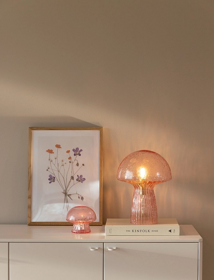 Globen Lighting - Table Lamp Fungo 22 Special Edition - schreibtisch- & tischlampen - pink - 4