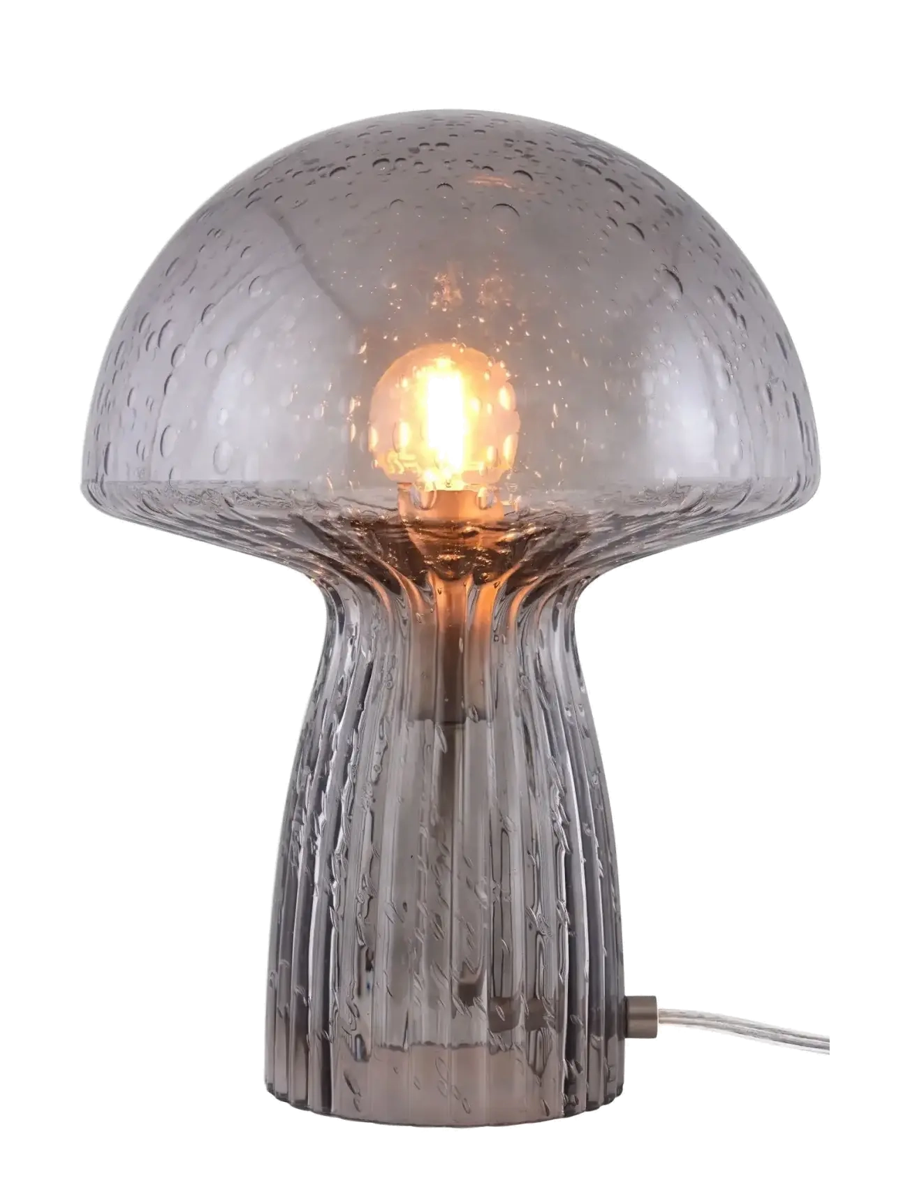 Globen Lighting Bordlampe Fungo 22, H30, Grey, Lamper > Bordlamper, Unisex