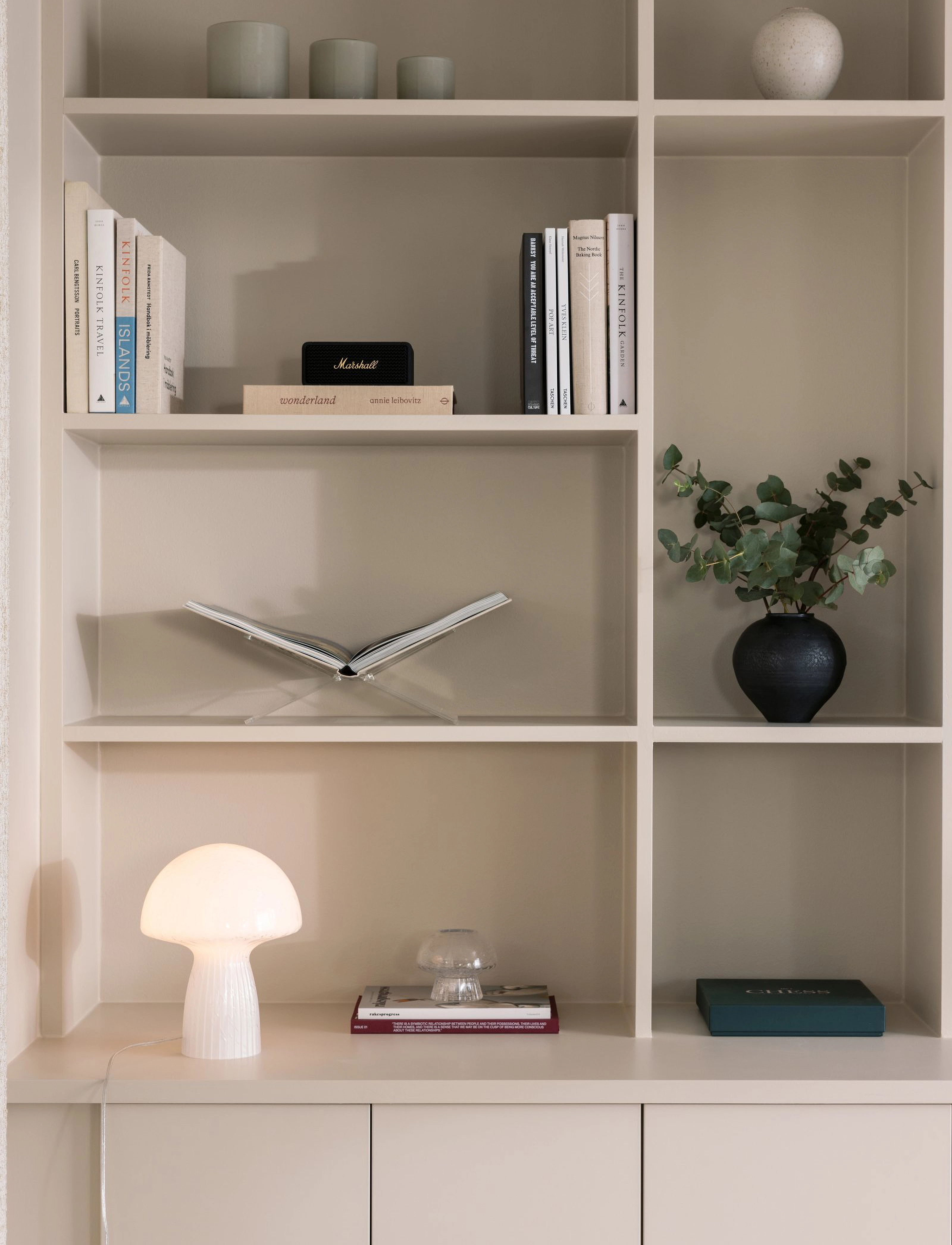 Globen Lighting Bordlampe Fungo 22, 30X22 cm, Lamps, Weiß - Table Homeware