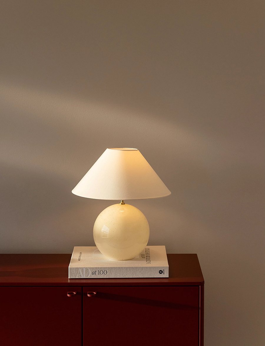 Globen Lighting - Table Lamp Iris 35 - nach preis einkaufen - cream - 4