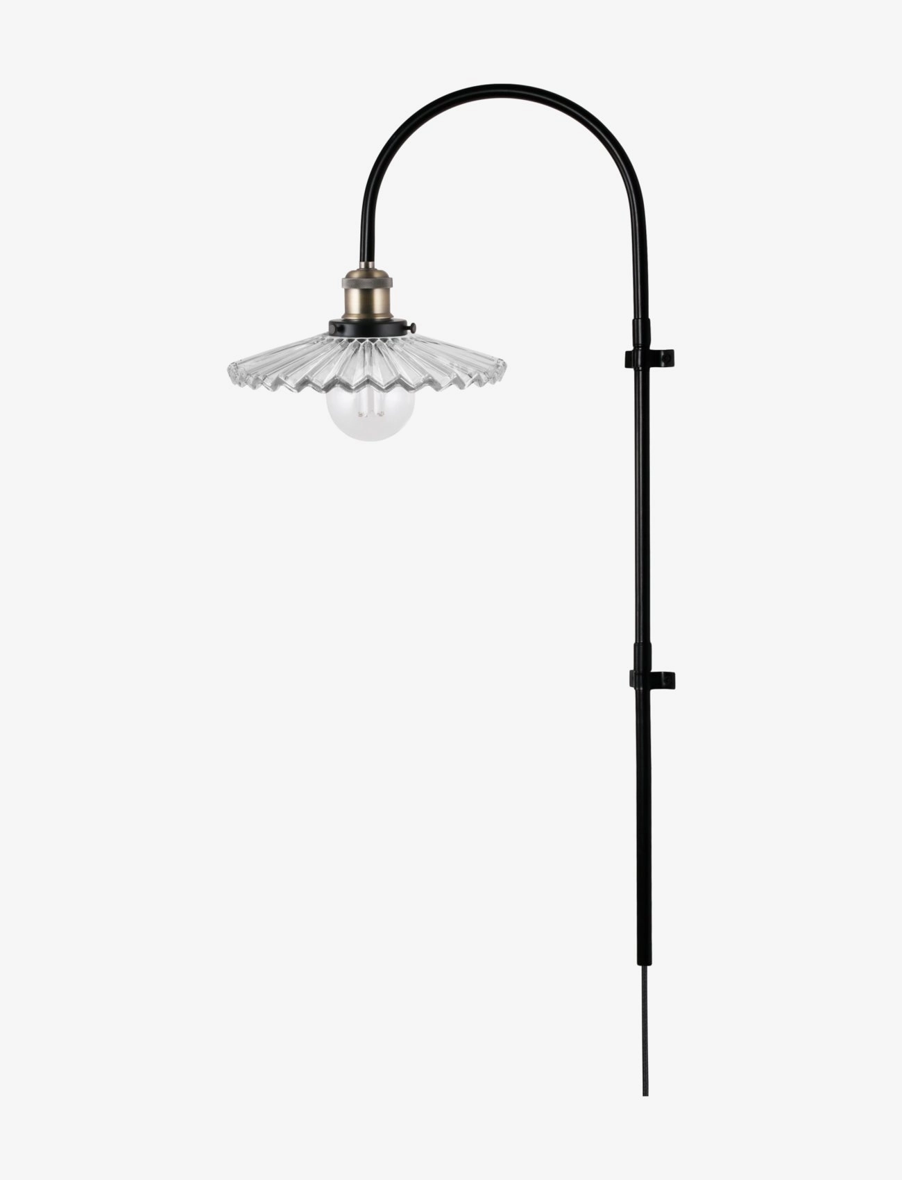 Globen Lighting - Wall lamp Cobbler 75 - væglamper - clear - 2