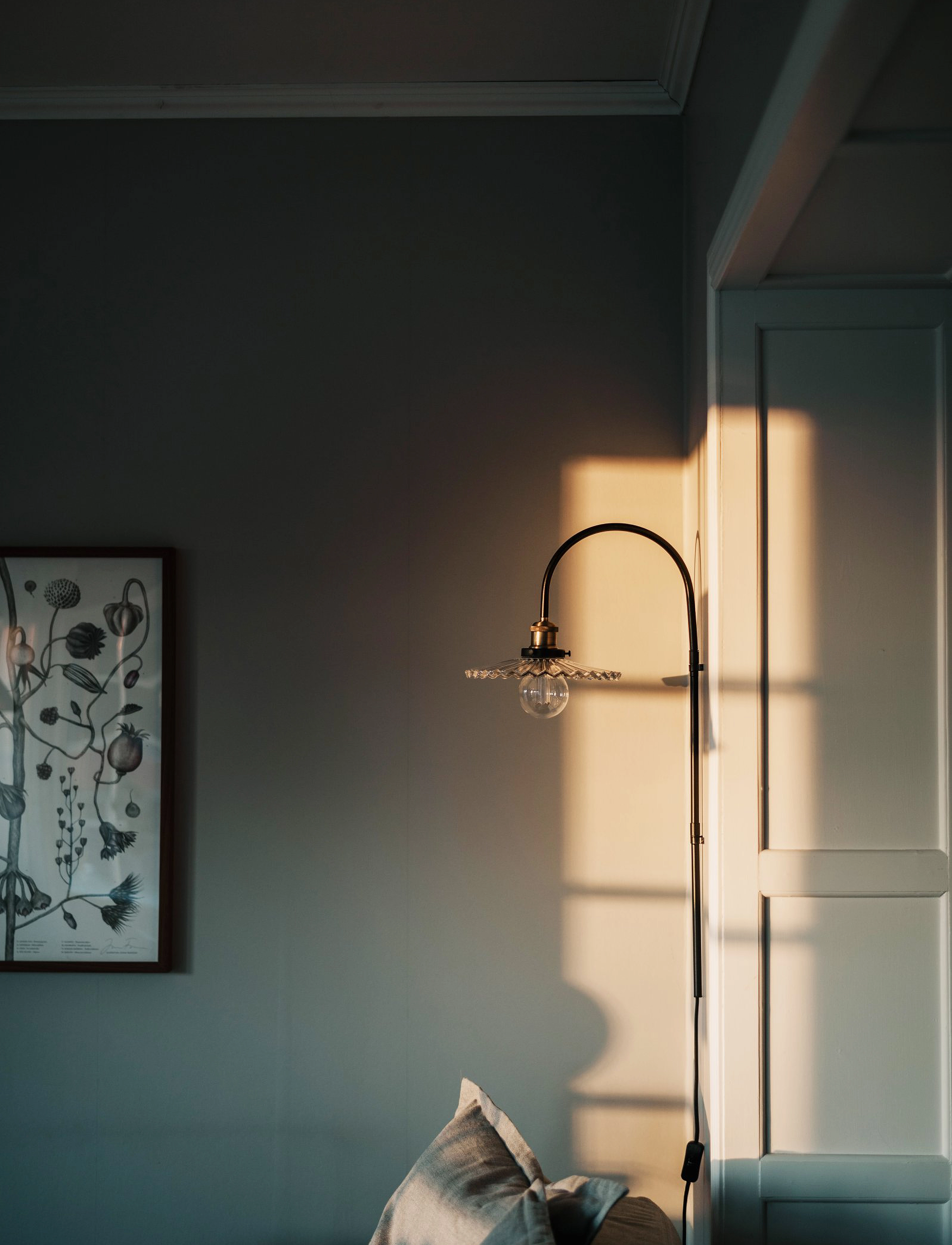 Globen Lighting Væglampe Cobbler 75, H75 cm x 25, Black, Lamper > Væglamper, Unisex