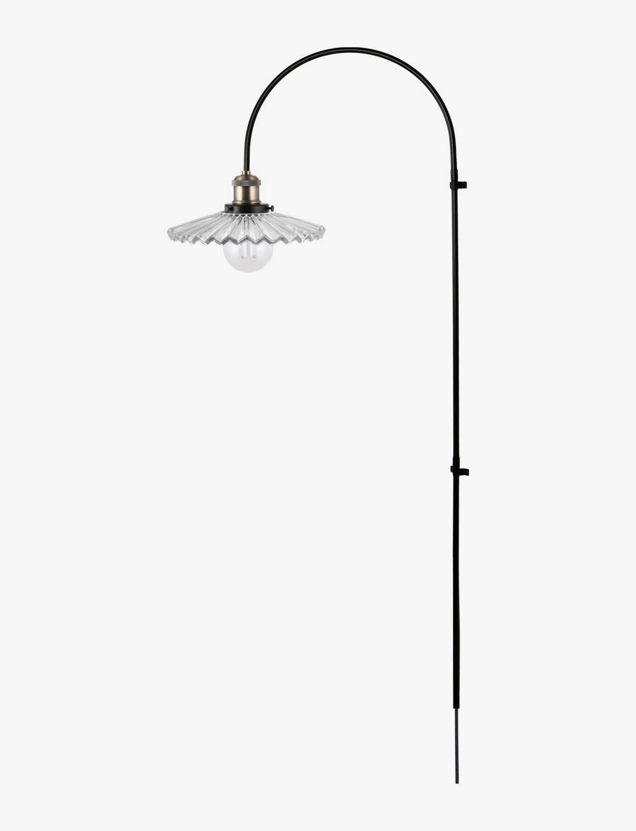 Globen Lighting - Wall lamp Cobbler 150 - væglamper - clear - 2