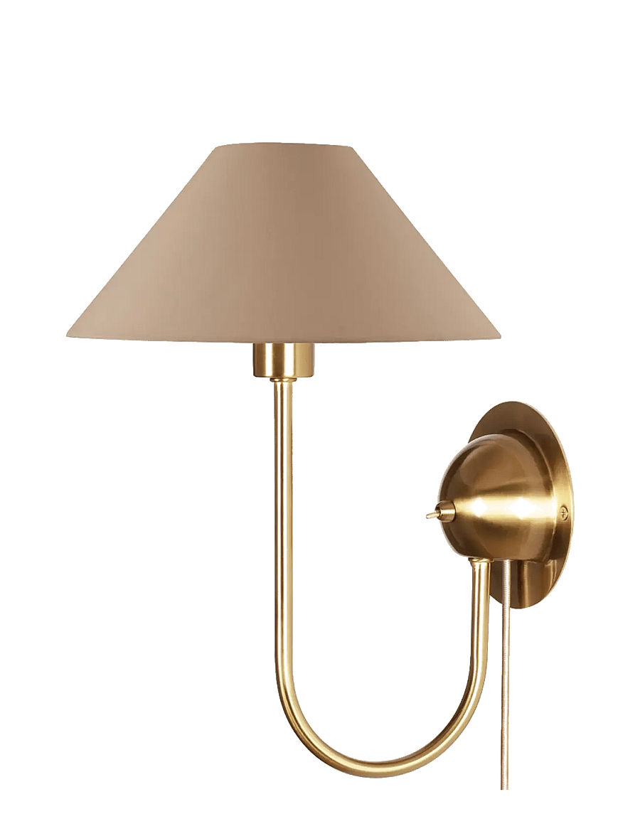 Globen Lighting - Wall lamp Iris Burgundy - wandleuchten - mocha - 1