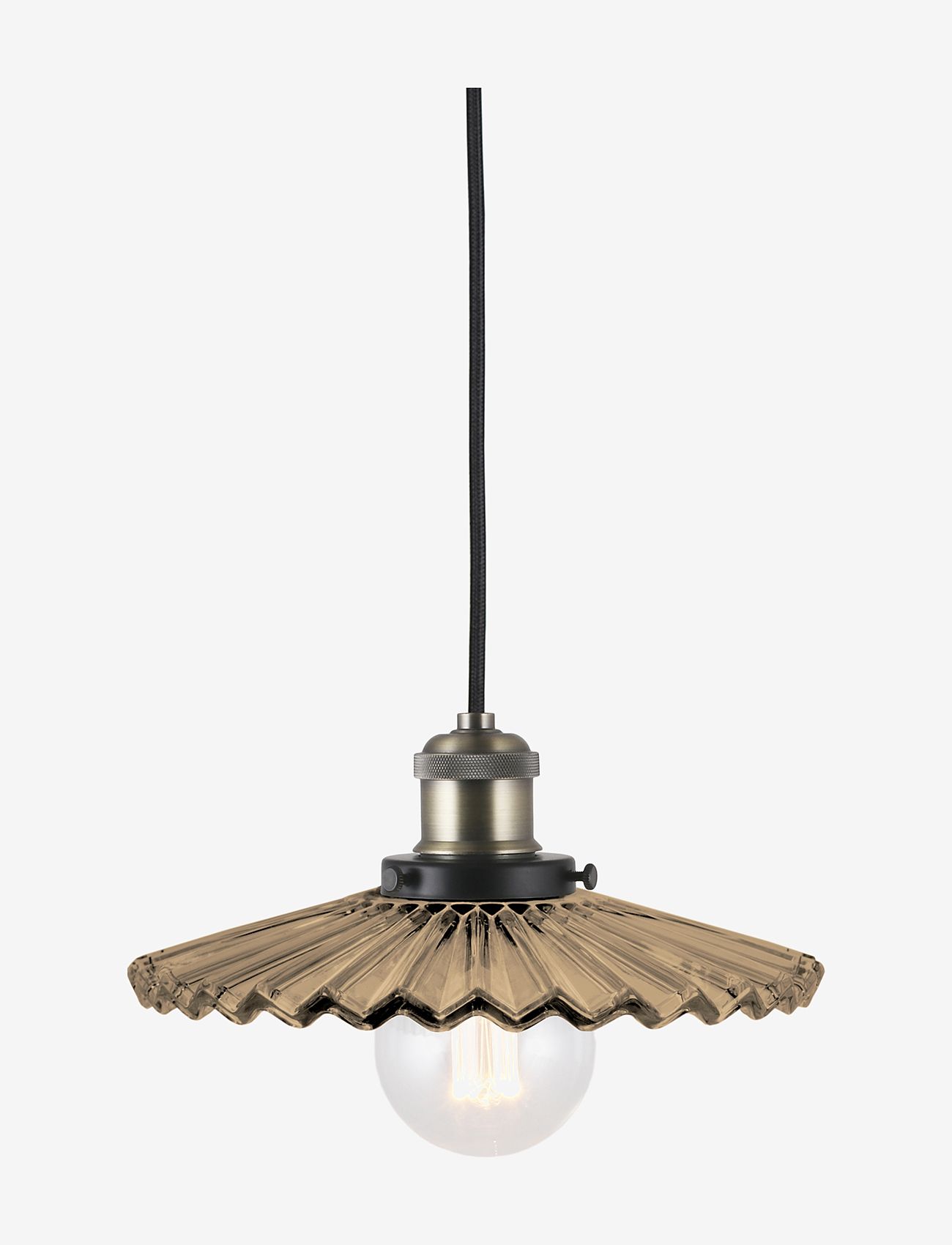 Globen Lighting - Pendant Cobbler 25 - najniższe ceny - brown - 1