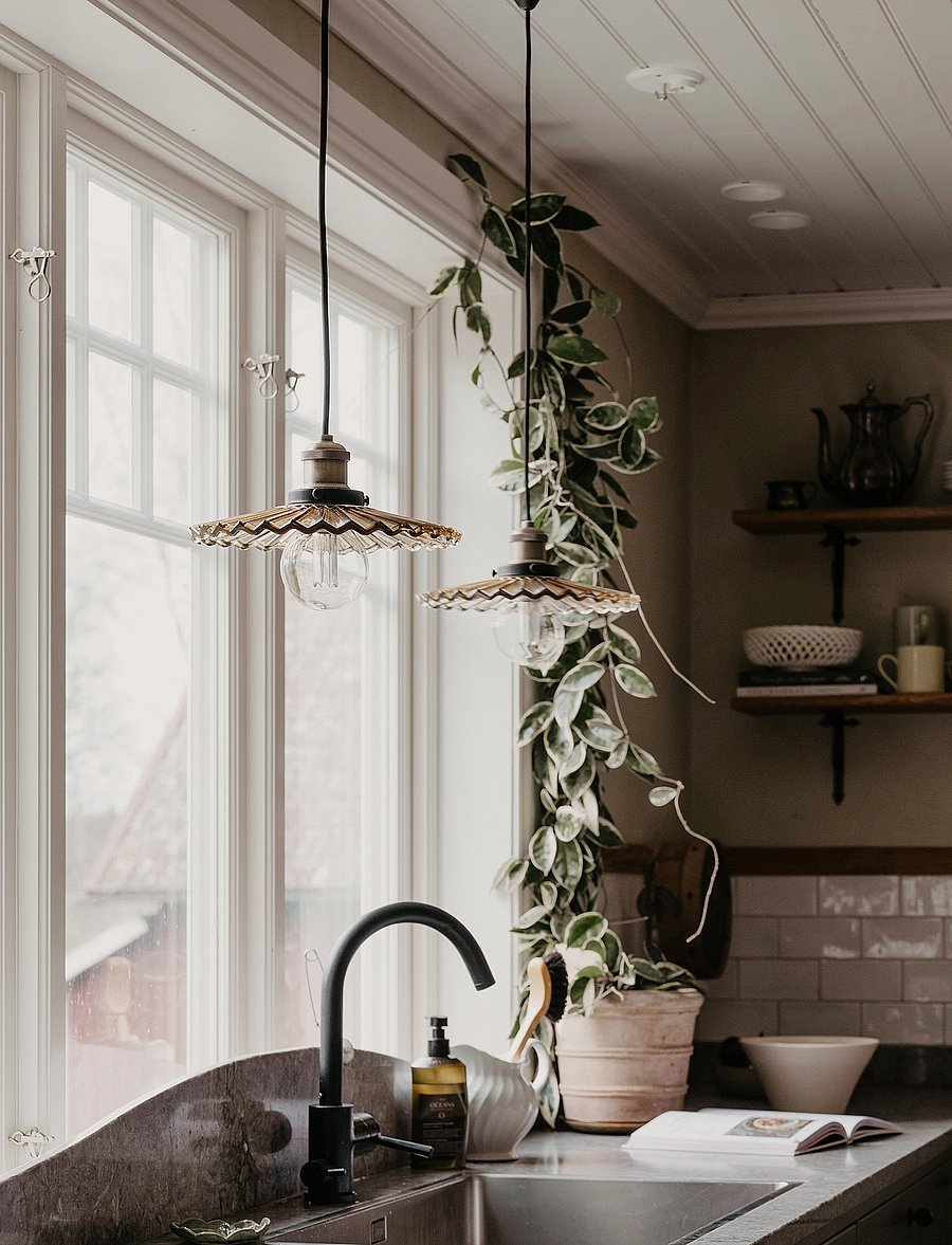 Globen Lighting - Pendant Cobbler 25 - rippvalgustid - brown - 0