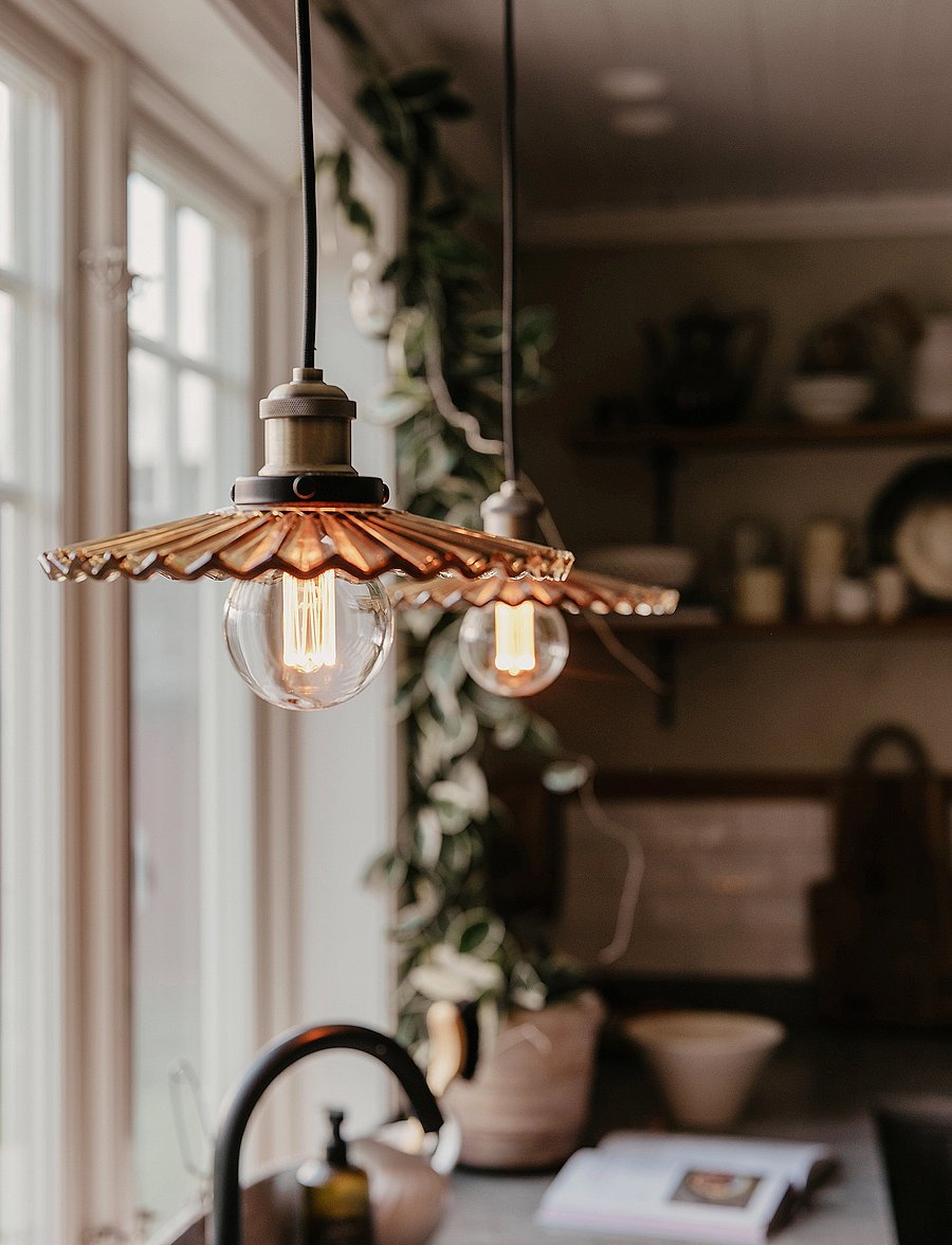 Globen Lighting - Pendant Cobbler 25 - rippvalgustid - brown - 5