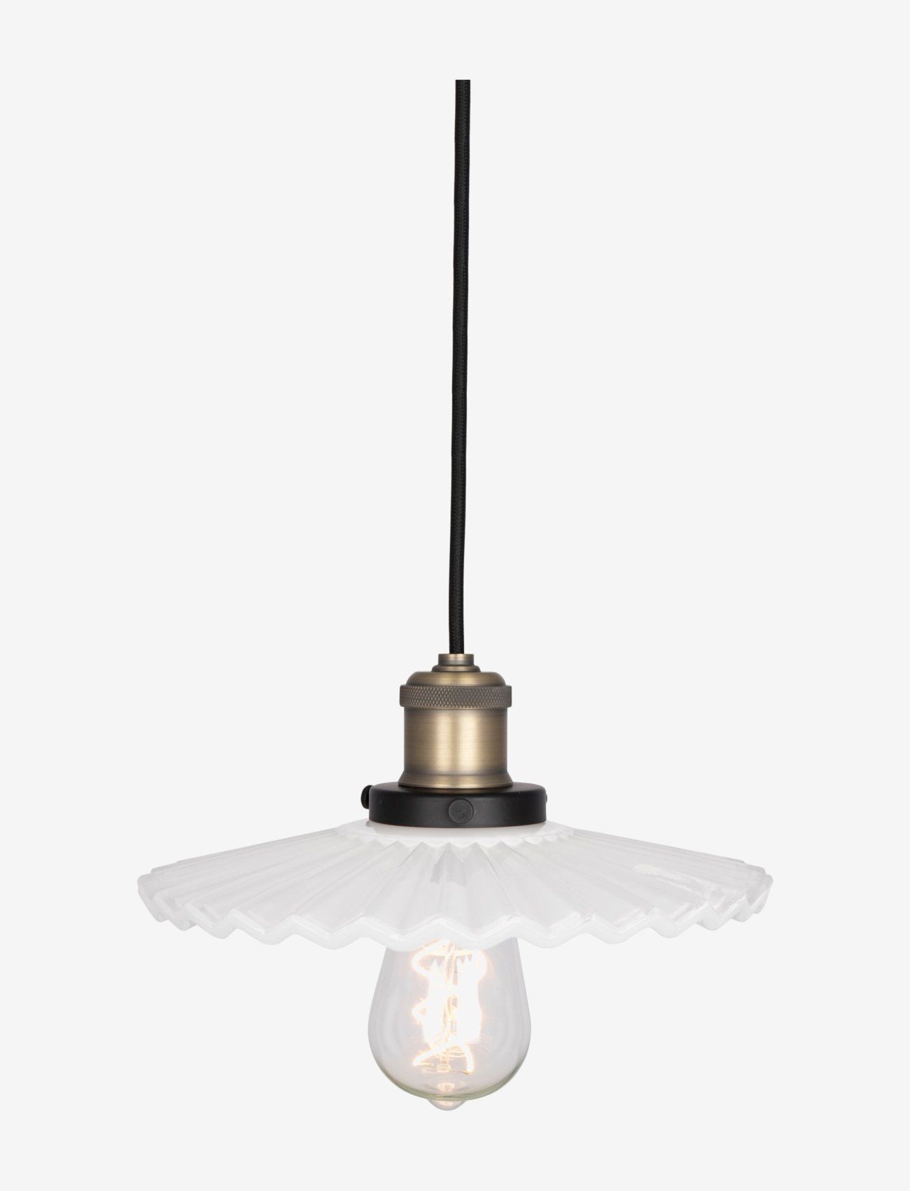 Globen Lighting Pendant Cobbler 25 - Lampen - WHITE / white