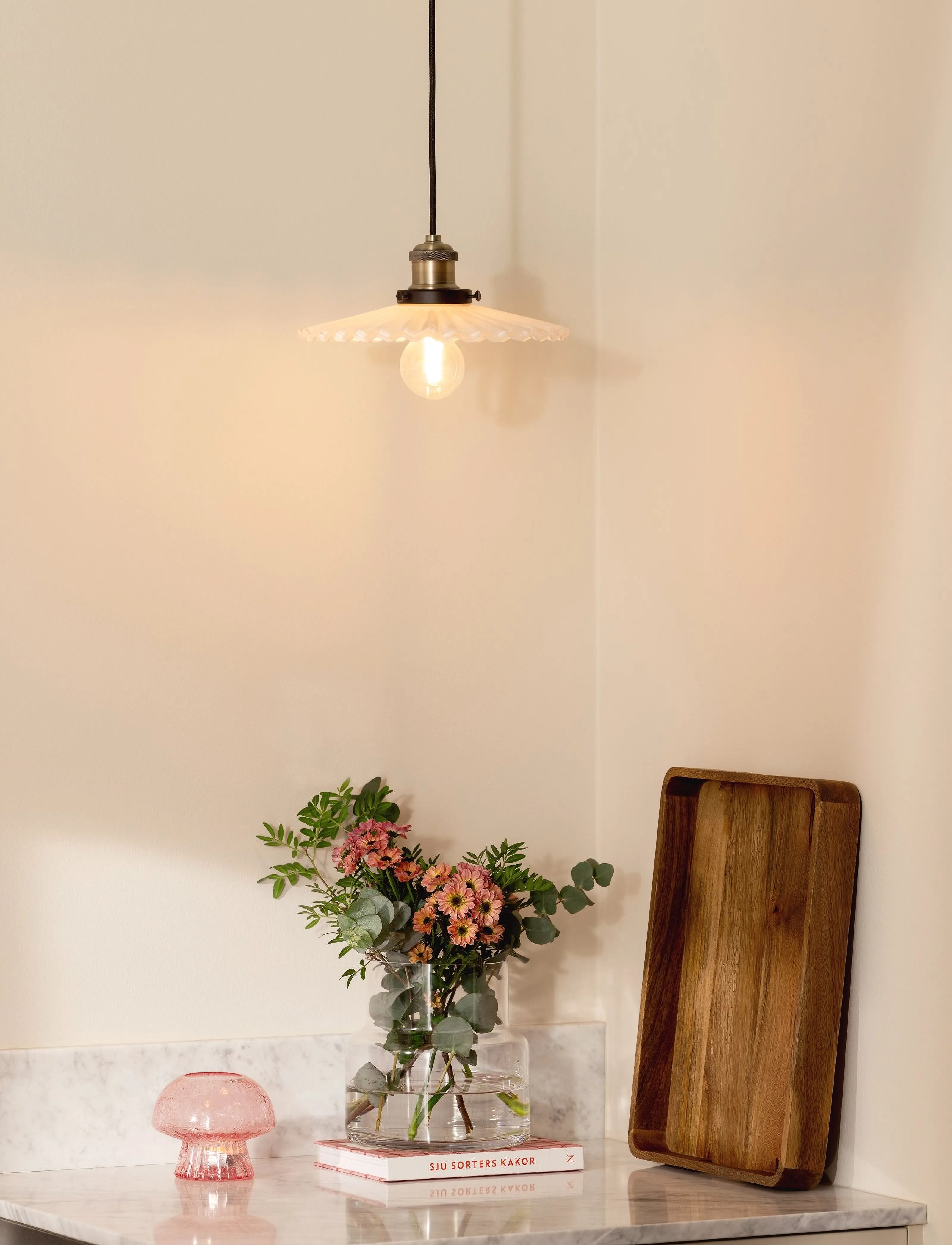 Globen Lighting - Pendant Cobbler 25 - pendler - white - 4