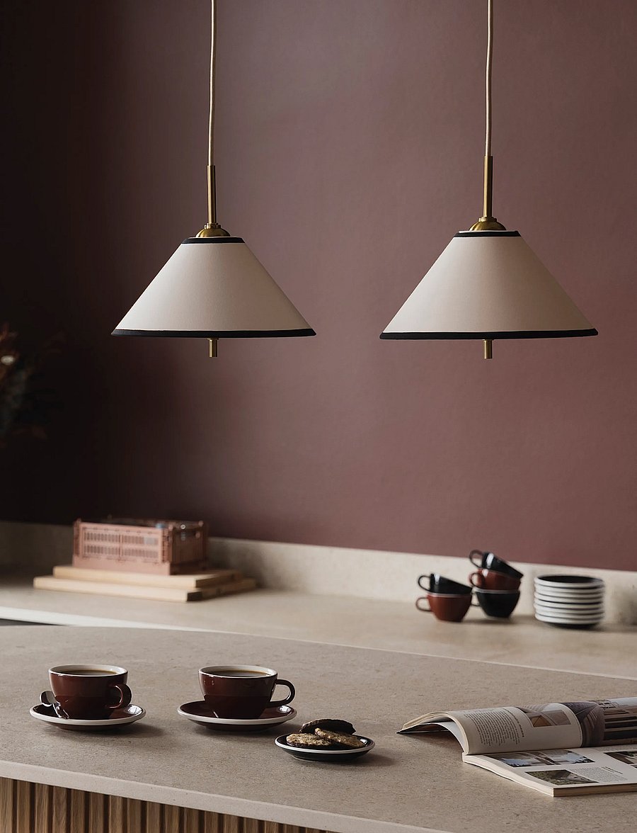 Globen Lighting - Pendant Iris 25 Cream/noir - rippvalgustid - cream/noir - 0