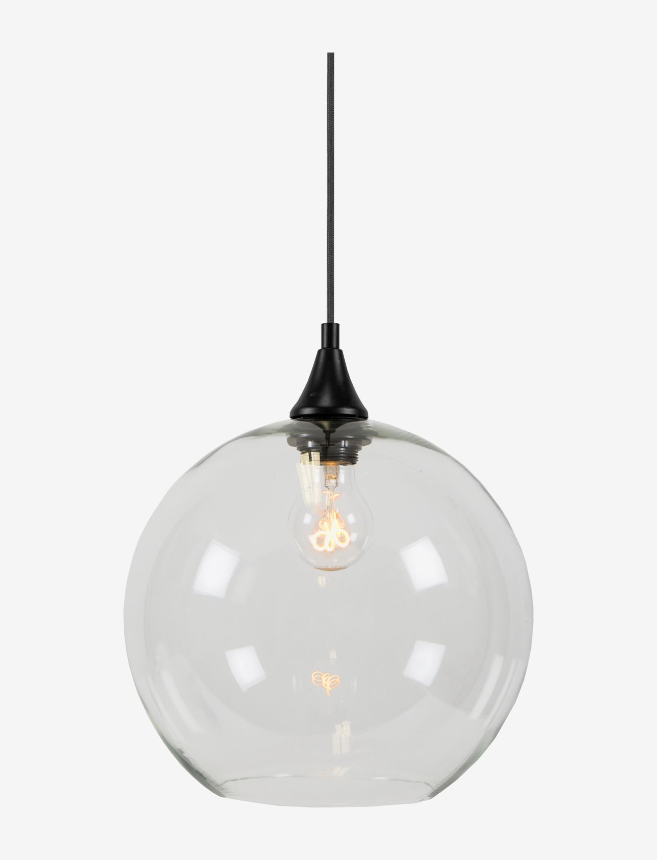 Globen Lighting - Pendant Bowl 28 - clear/black - 1