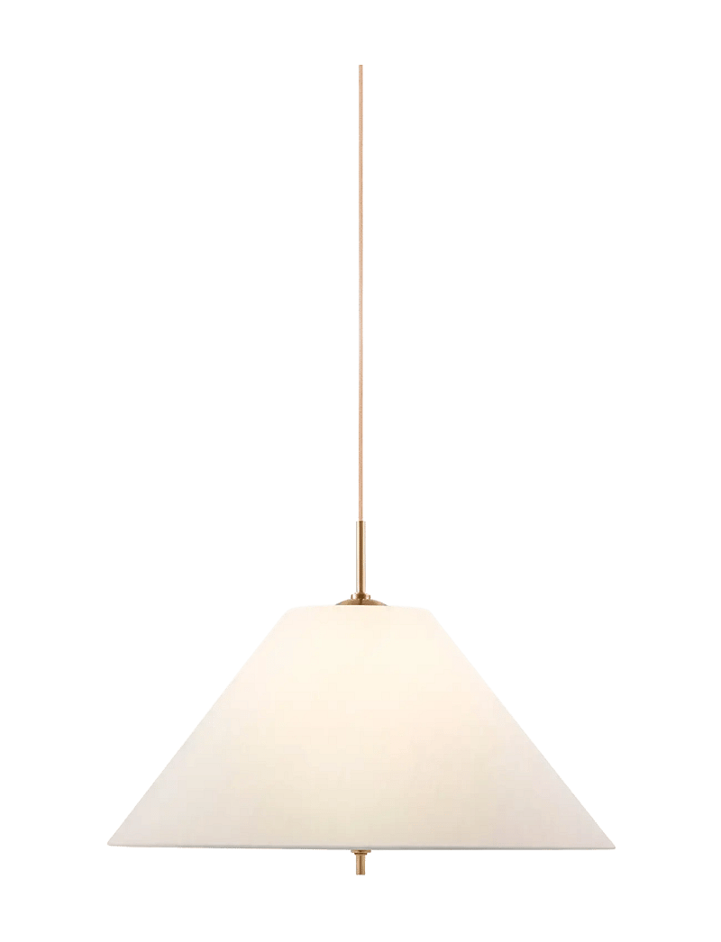 Globen Lighting - Pendant Iris 50 - rippvalgustid - cream - 1