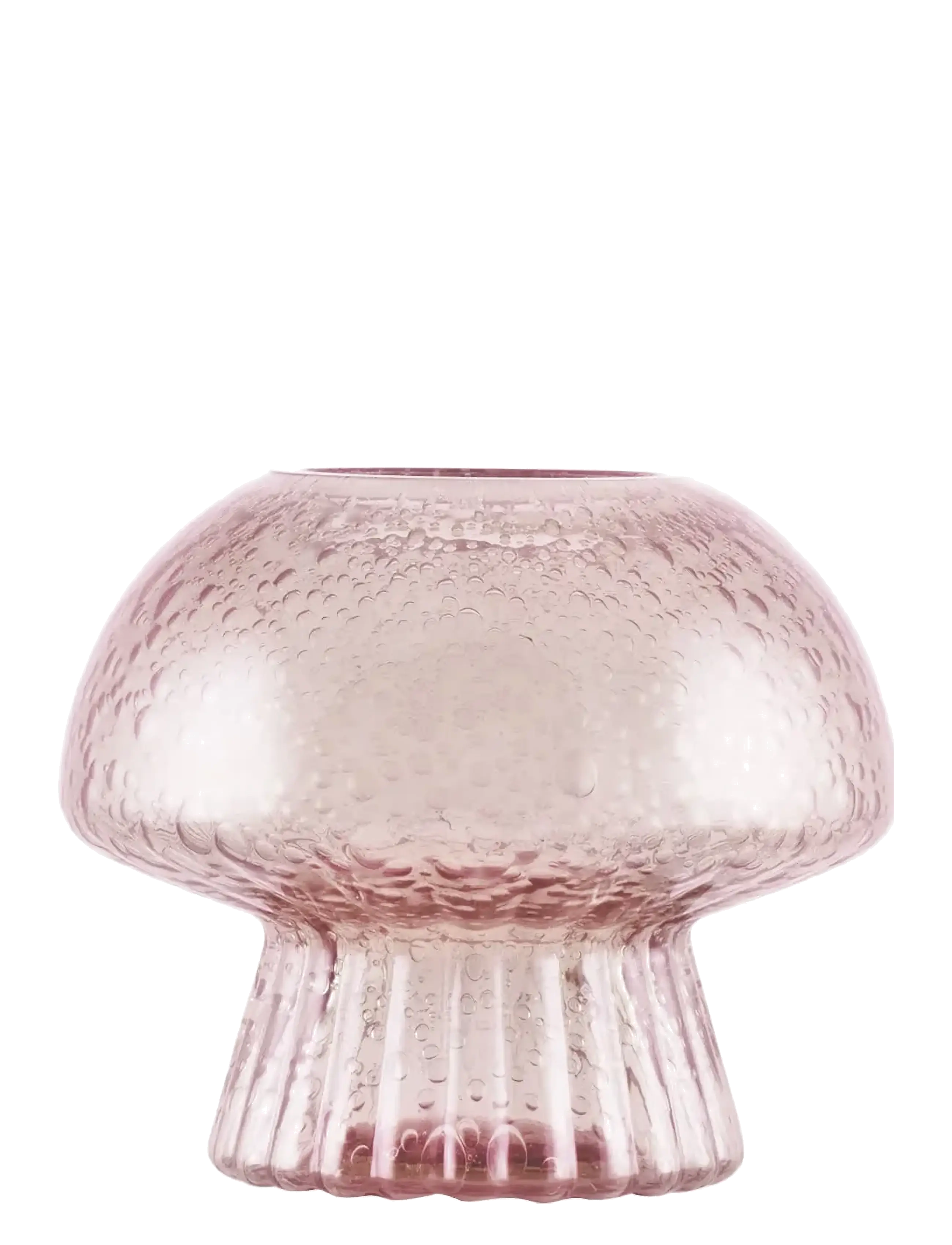 Globen Lighting Tealight Holder Fungo 12 Special Edition Green, Fyrfadsstage, Pink, Str: Ø 12 CM
