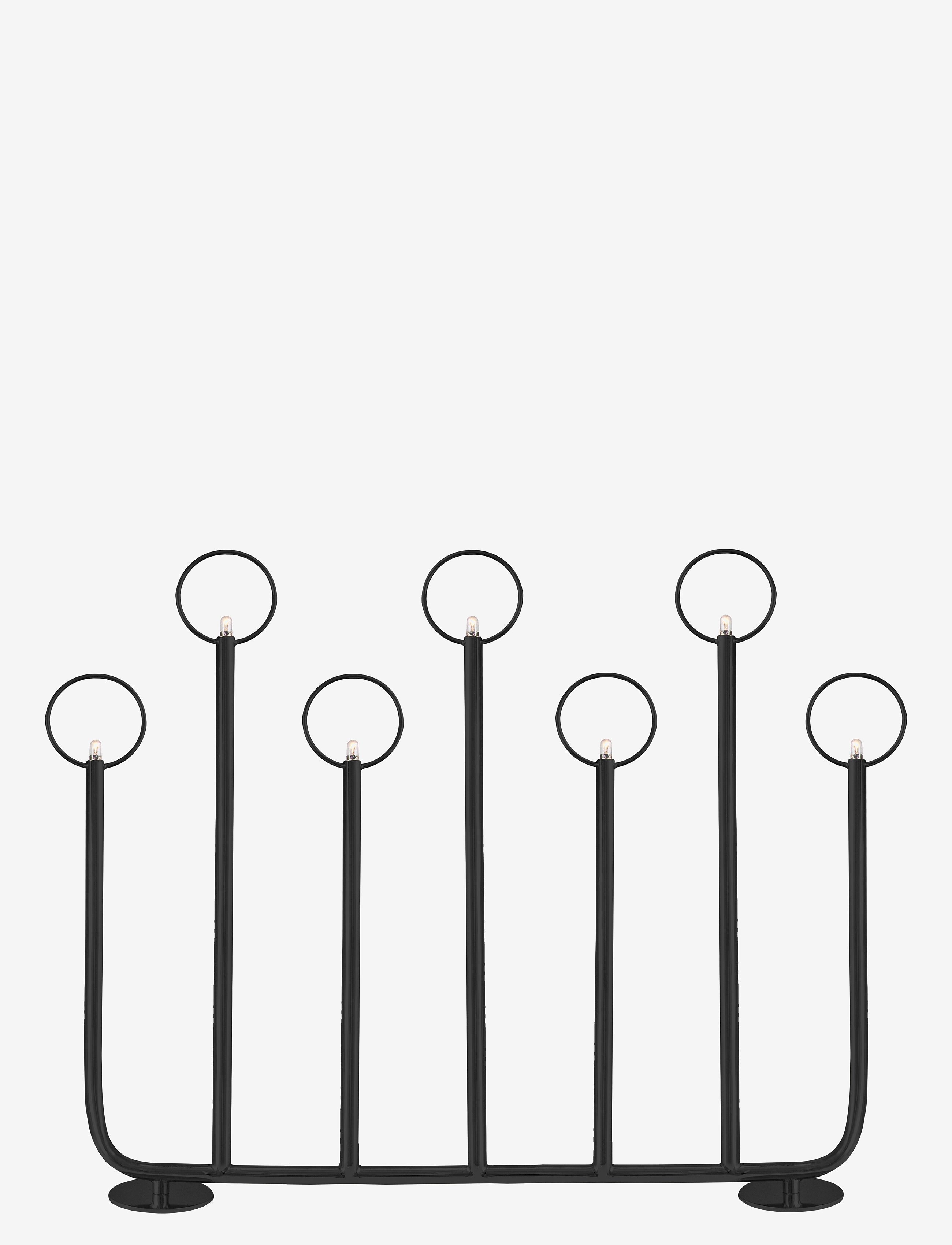 Adventsljusstake Natale - BLACK