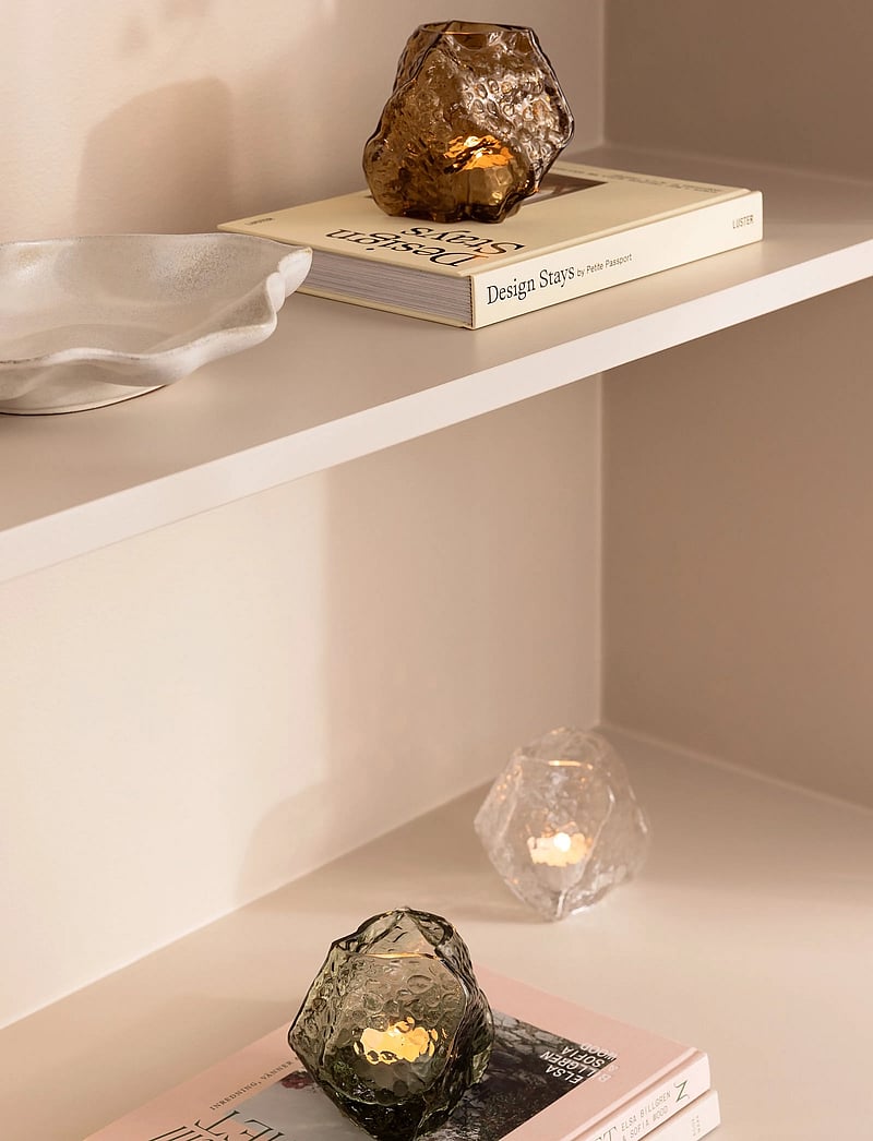 Globen Lighting - Tealight Holder Valerie 12 - teelichthalter - brown - 1