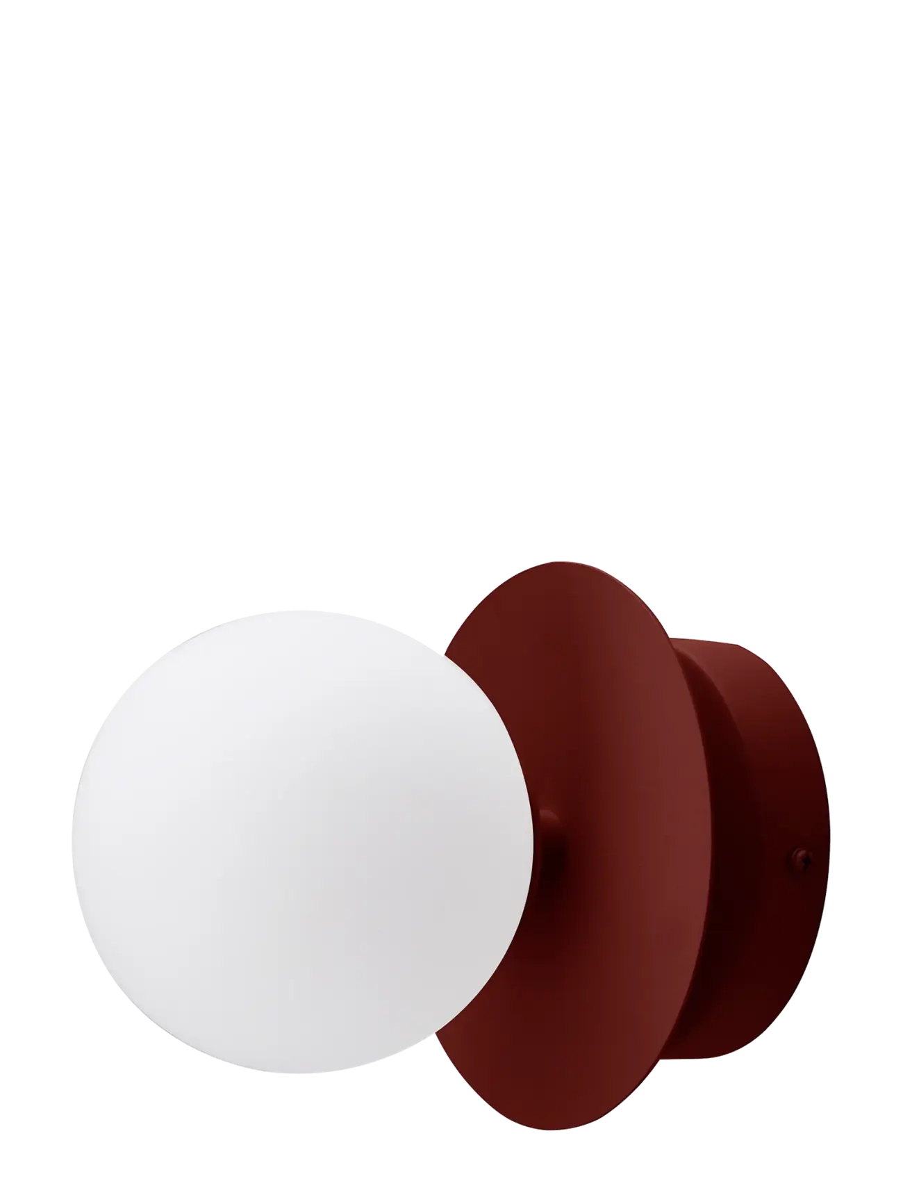 BURGUNDY/WHITE