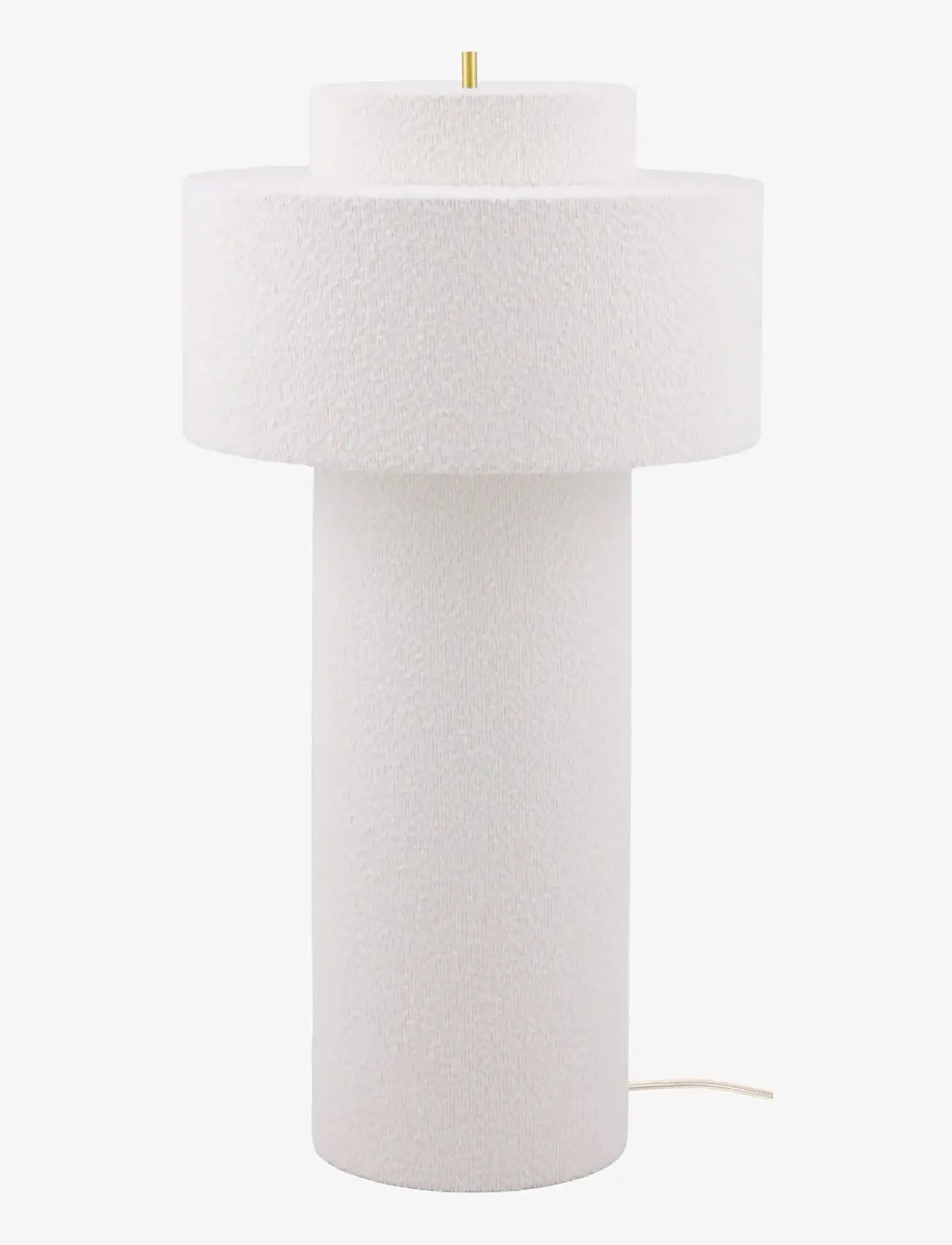 Globen Lighting - Floor lamp Noah 45 White bouclé - stehlampen - white bouclÉ - 1