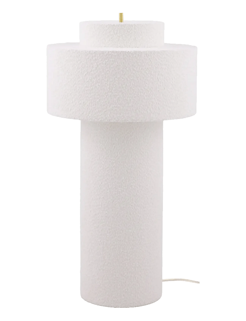 Globen Lighting - Floor lamp Noah 45 White bouclé - stehlampen - white bouclÉ - 1