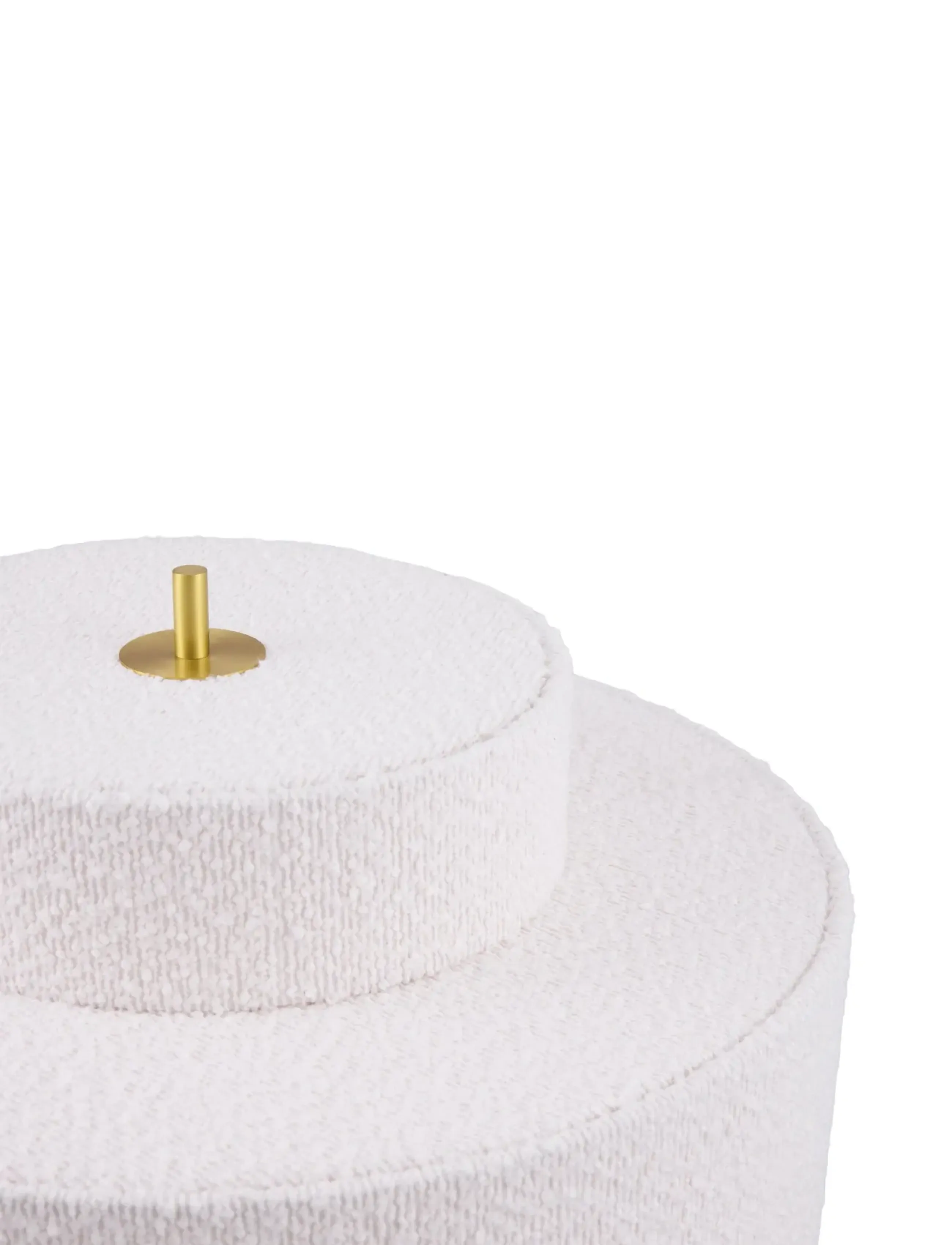 Globen Lighting - Floor lamp Noah 45 White bouclé - gulvlamper - white bouclÉ - 3