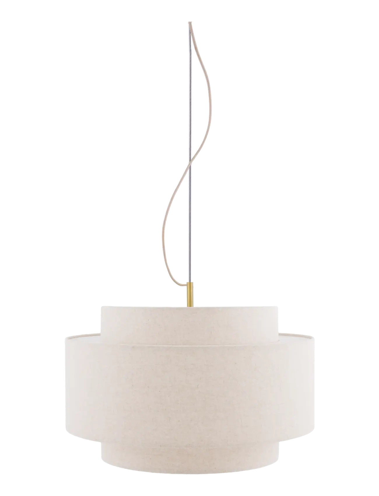 Globen Lighting Pendant Noah 50 Beige, Loftlampe, Beige, Str: H37