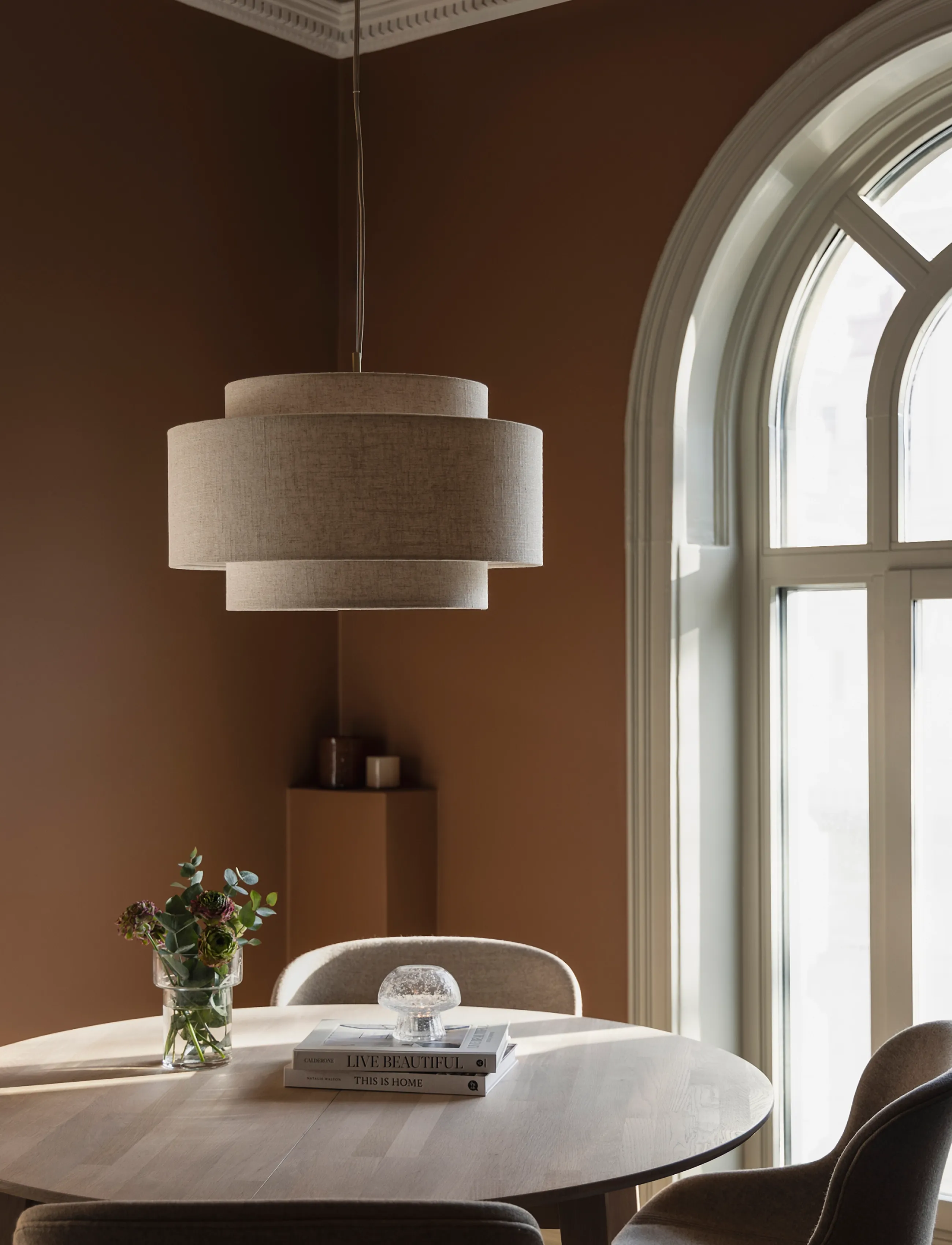 Globen Lighting - Pendant Noah 50 Beige - deckenleuchte - beige - 0