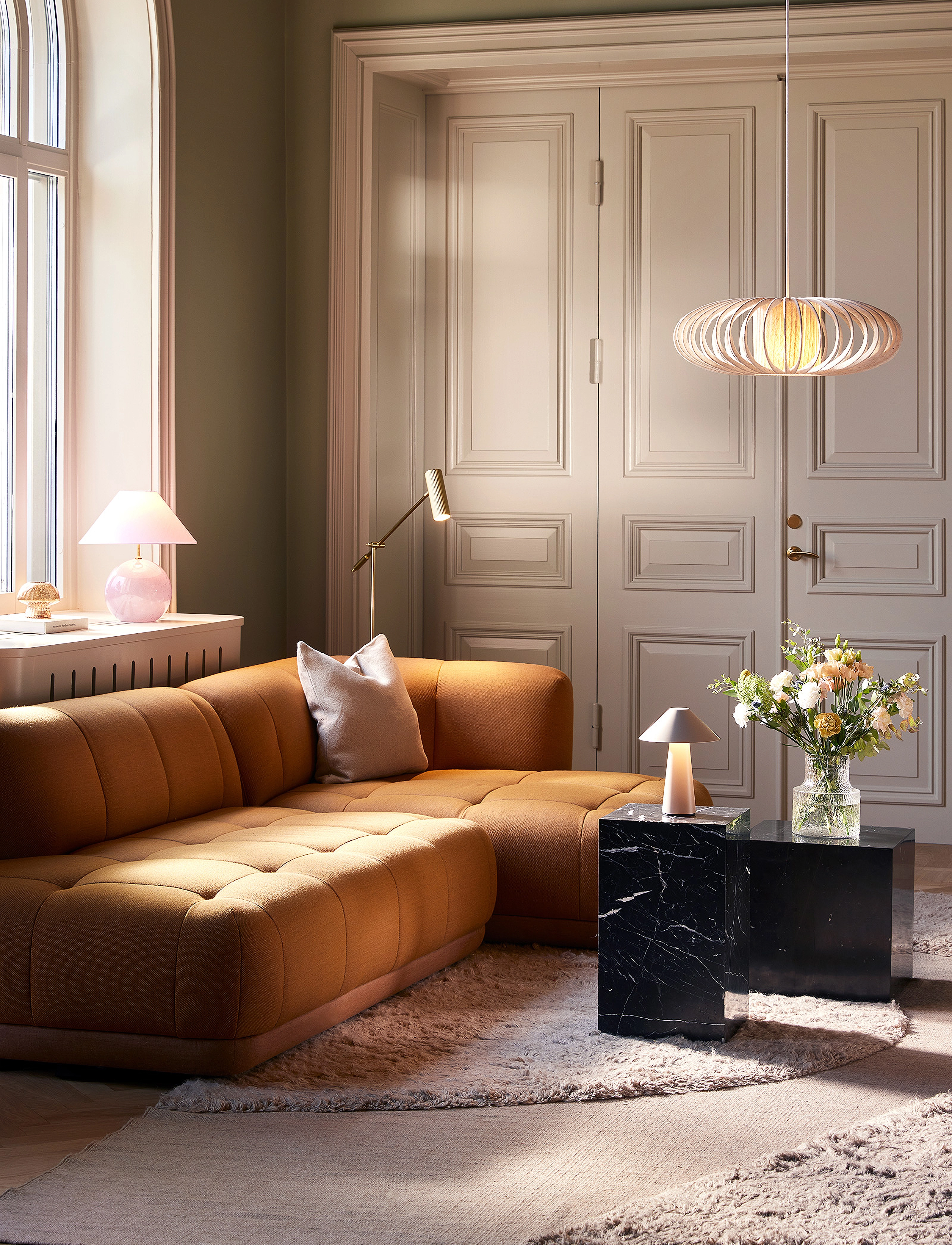 Globen Lighting - Lamp Shade Selma 60 Beige - beige - 3