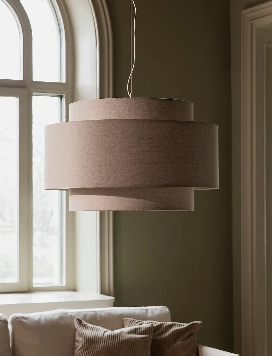 Globen Lighting - Pendant Noah 70 Beige - beige - 0