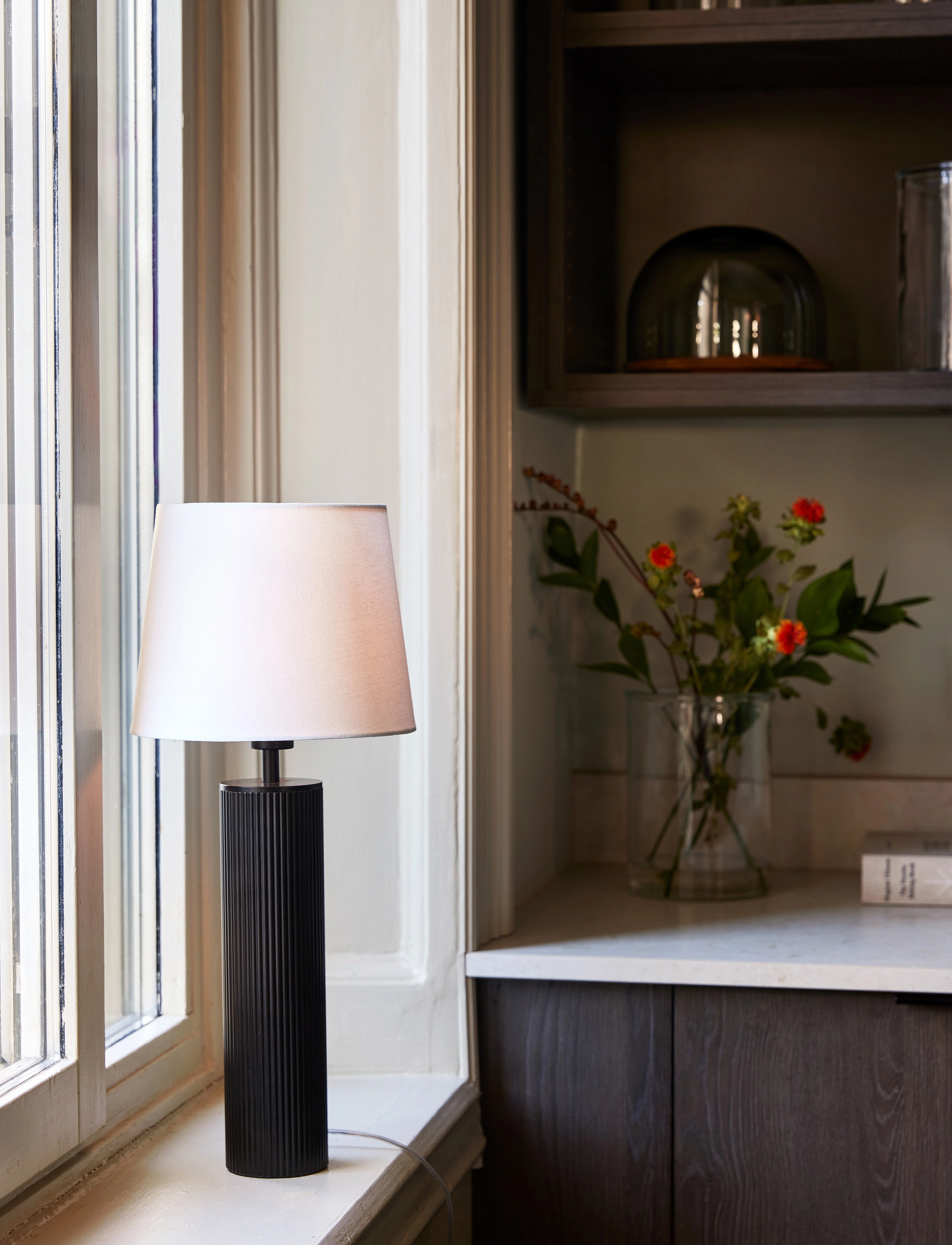 Globen Lighting Lamp Shade Sigrid 22 Beige, Ø cm, Lighting, Weiß - Shades, Homeware