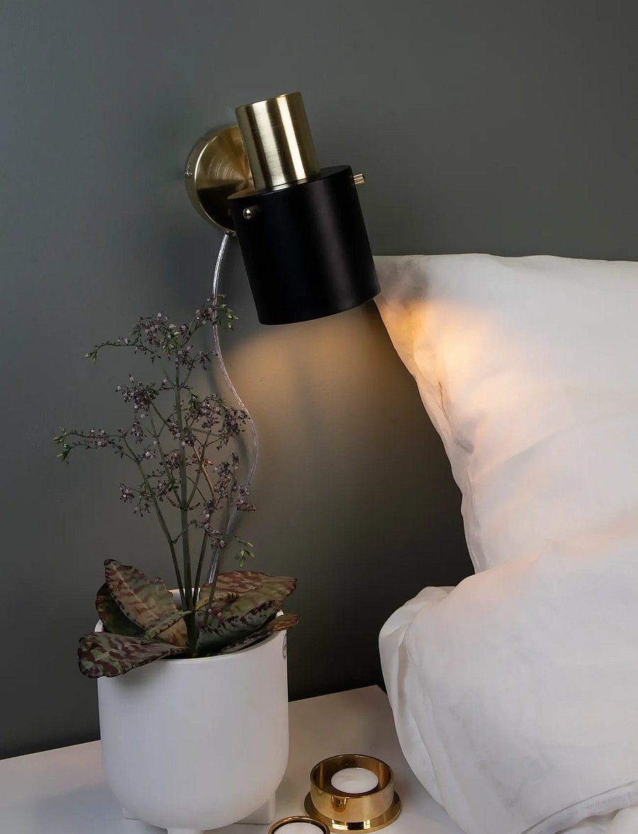 Globen Lighting - Wall Lamp Clark 1 - seinalambid - black - 0