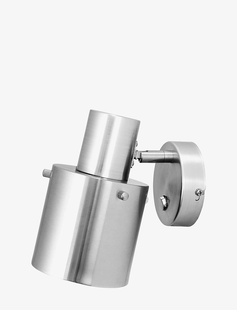 Globen Lighting - Wall Lamp Clark 1 - wandleuchten - brushed steel - 0