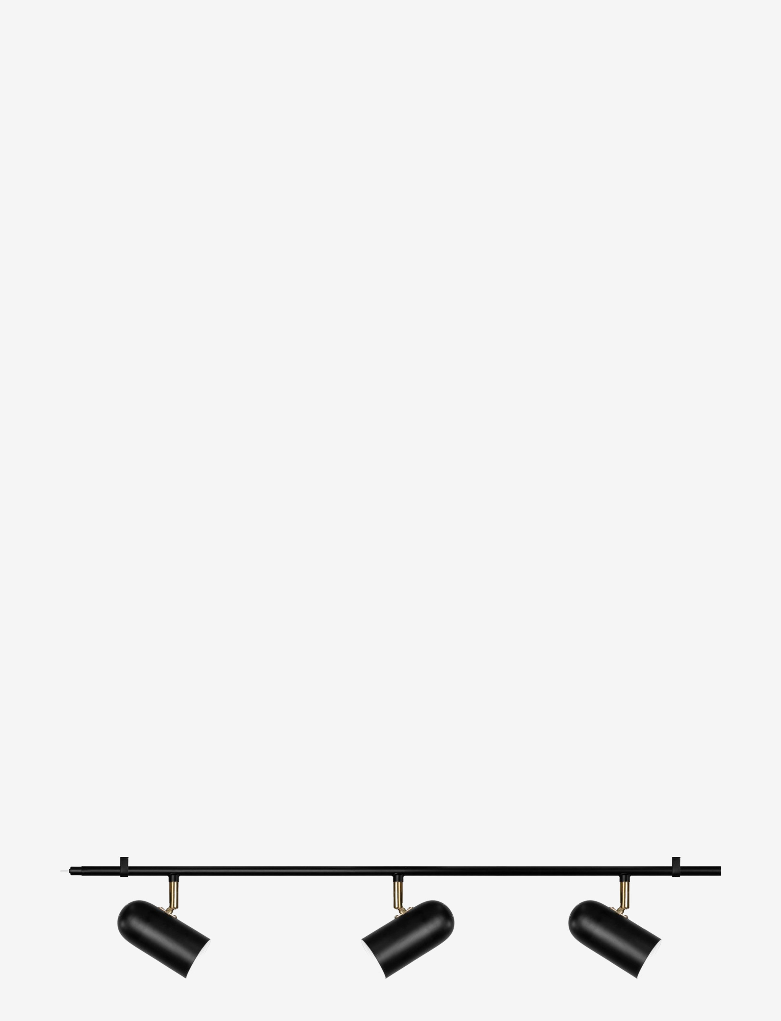 Globen Lighting Loftlampe Swan 3, Spotlight, Sort, Str: 90X 6X 15CM