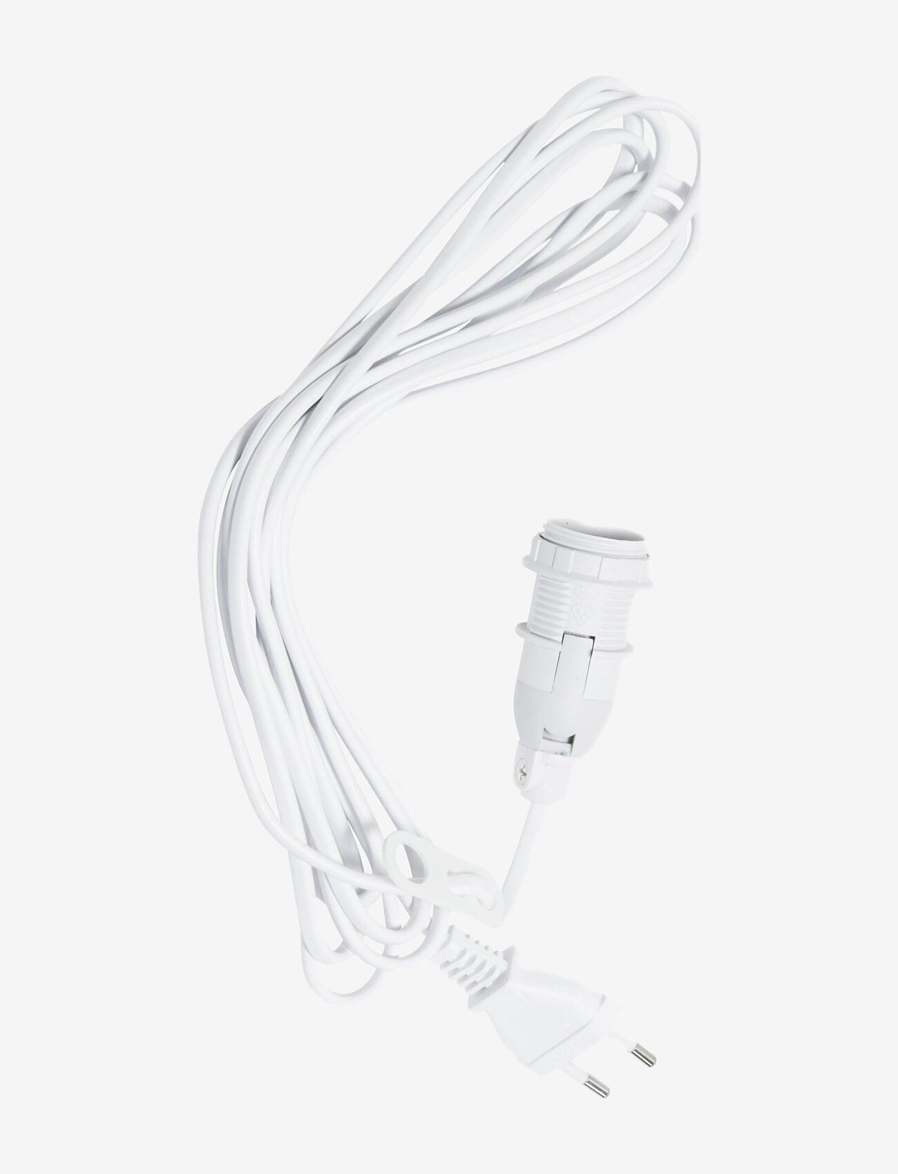Globen Lighting - Cord Set E14 3,5m White - verlichting accessoires - white - 0
