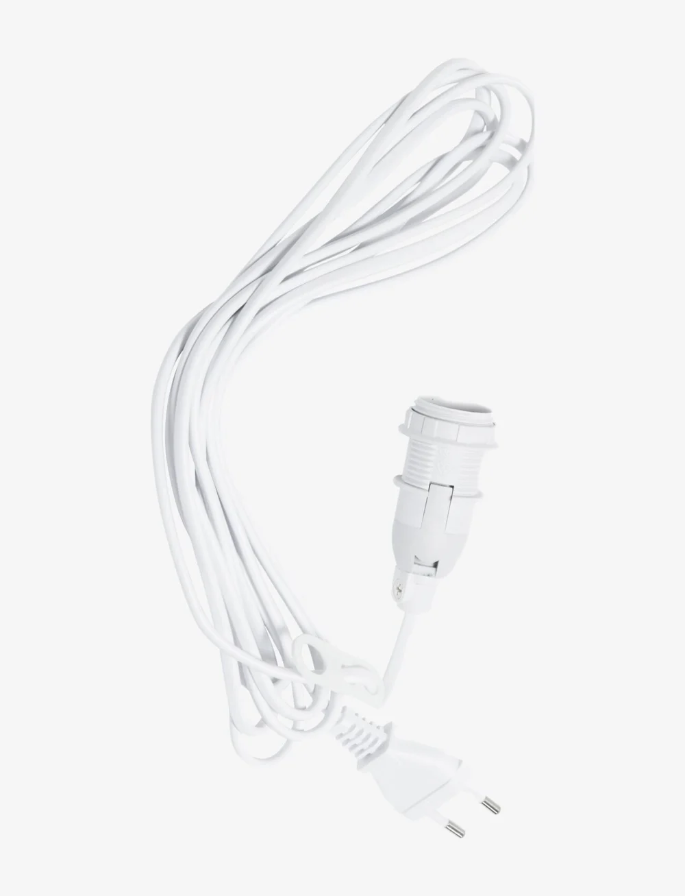 Globen Lighting - Cord Set E14 3,5m White - beleuchtungszubehör - white - 0