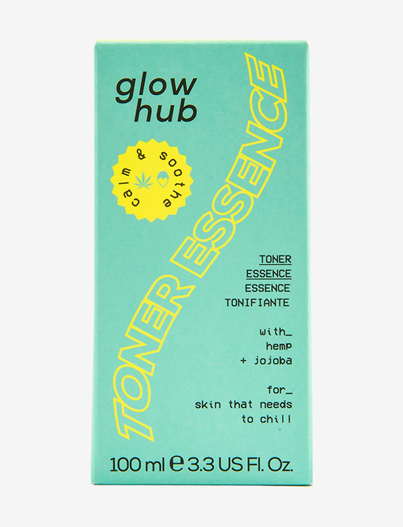 Glow hub - Glow Hub Calm & Soothe Toner Essence 100ml - essence - clear - 2